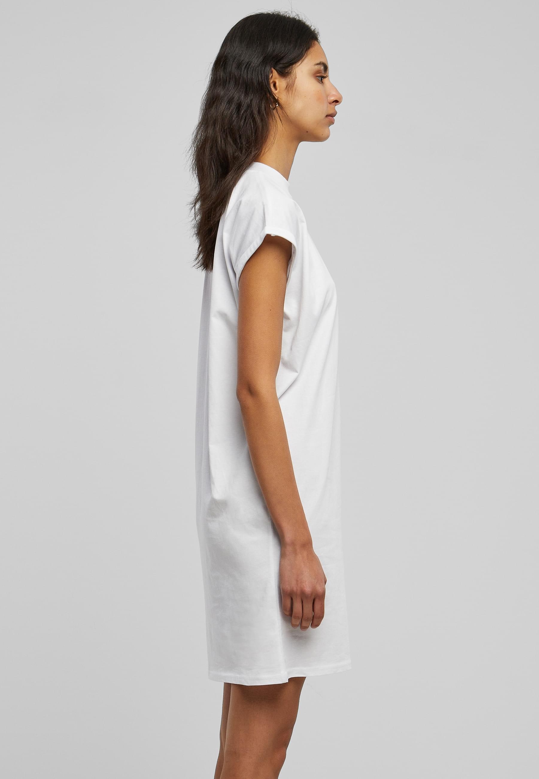 URBAN CLASSICS Shirtkleid »Urban Classics Damen Ladies Turtle Extended Shoulder Dress«, (1 tlg.)