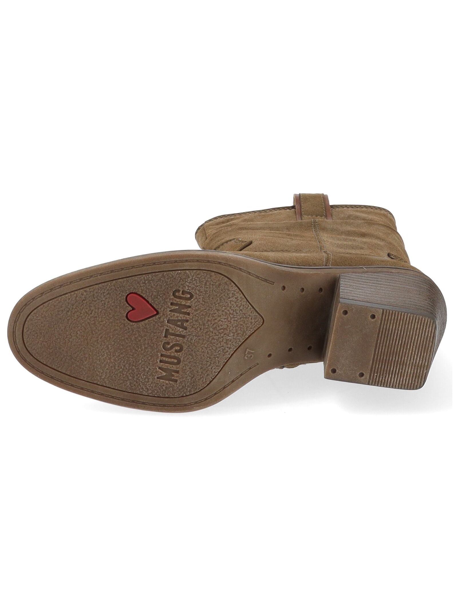 Mustang Shoes Bikerboots »Mustang Shoes Stiefelette Lederimitat«