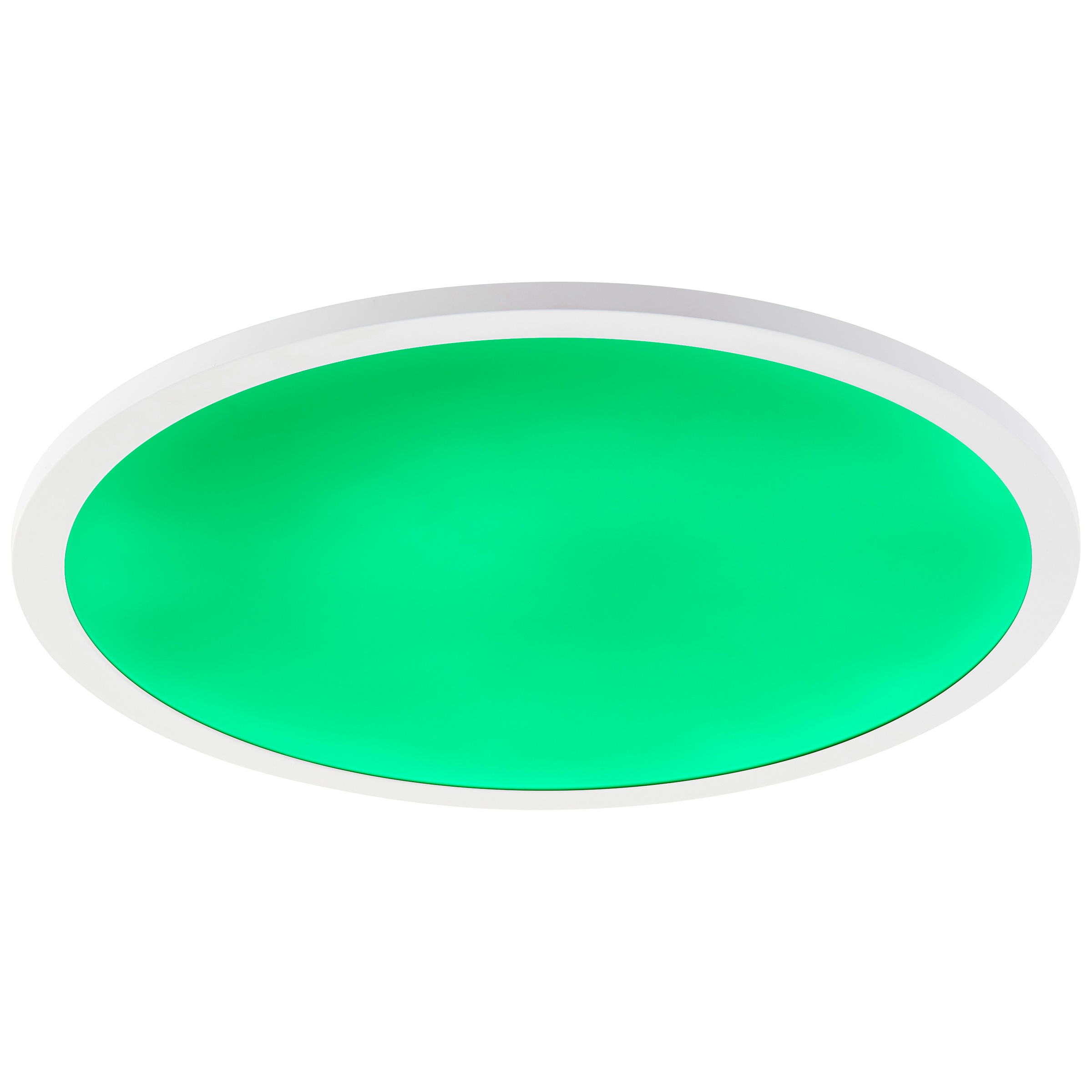 Brilliant LED Deckenleuchte »Briston«, Ø 42 cm, 1900 lm, 3000-6500 K, IC-RGB, dimmbar, Aluminium, weiß