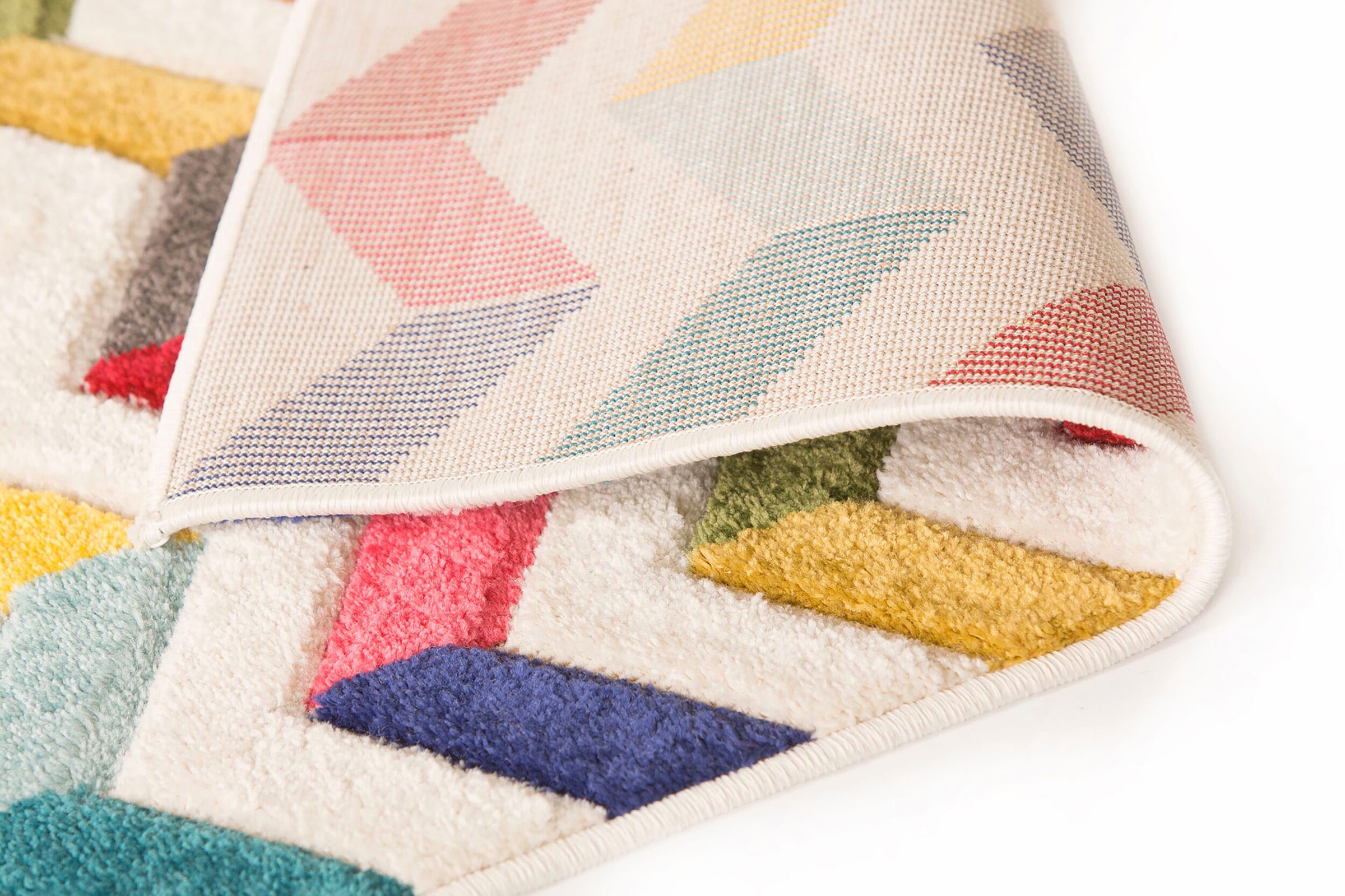 Teppich Zickzack RUGS fußbodenheizungsgeeignet, geometrisches Muster, BAUR kaufen rechteckig, | FLAIR »Bolero«,