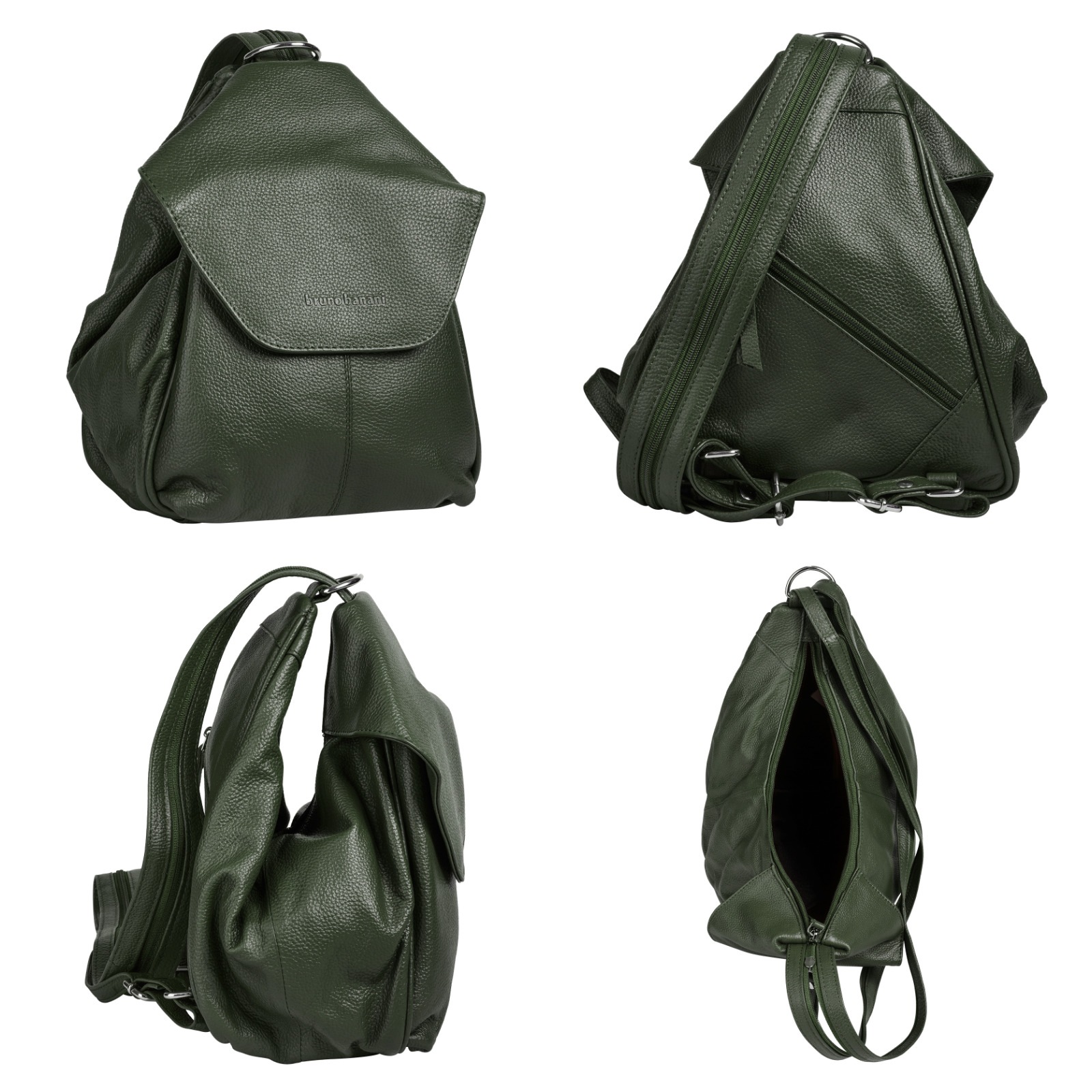 Bruno Banani Cityrucksack, echt Leder