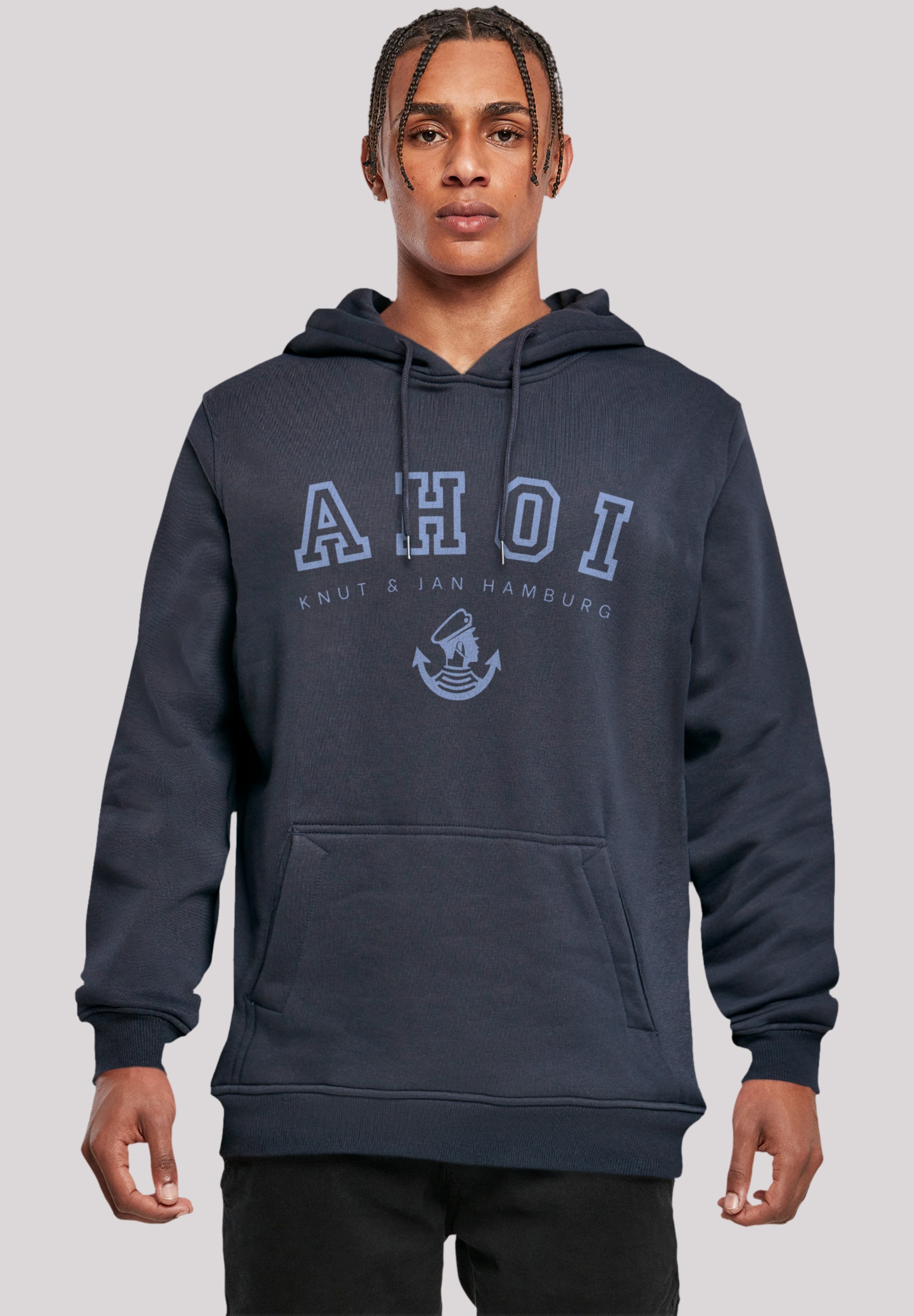 F4NT4STIC Kapuzenpullover »Ahoi Knut & Jan Hamburg«, Print ▷ für | BAUR