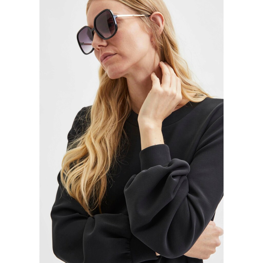 Damenmode Kleider SELECTED FEMME Sweatkleid »SLFTENNY«, aus hochwertigem Modal-Mix schwarz Damenmode Kleider SELECTED FEMME Sweatkleid »SLFTENNY«, aus hochwertigem Modal-Mix schwarz