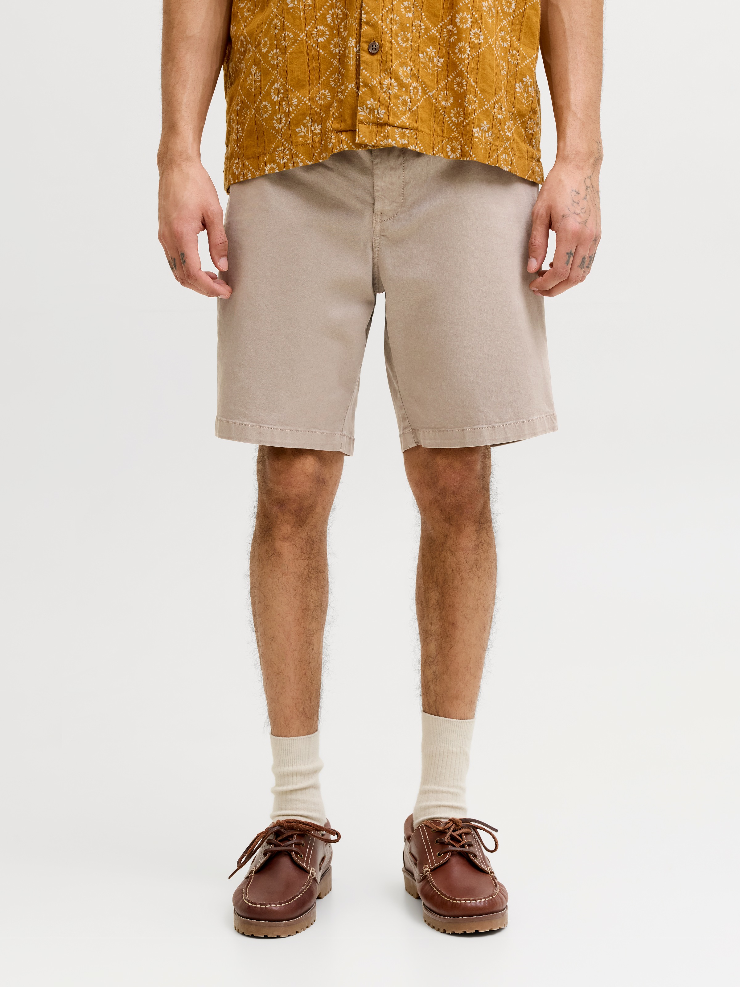 Jack & Jones Chinoshorts "JPSTACE VANCE CHINO SHORTS REG SN" Baumwollmischung, relaxed fit