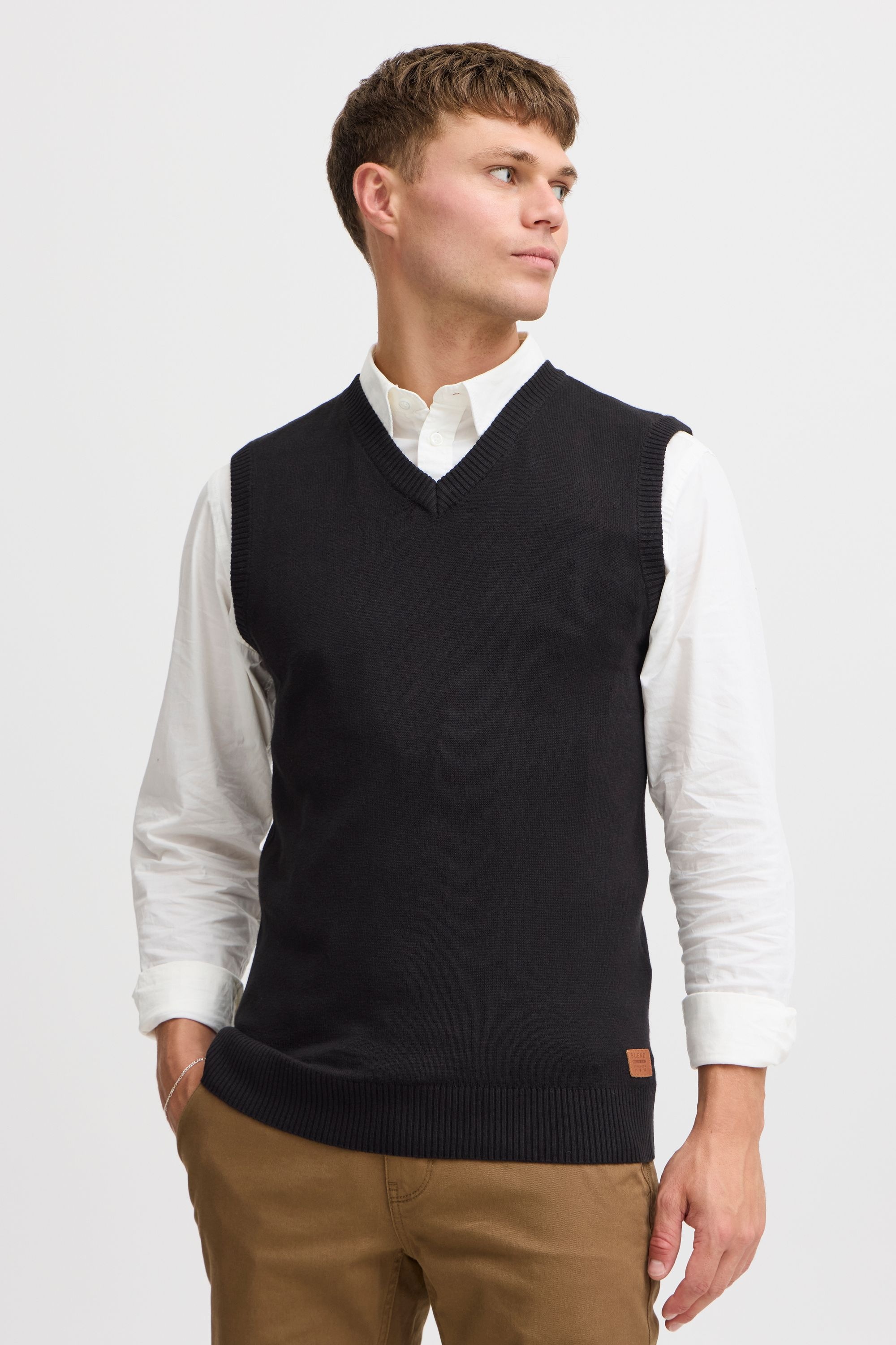 Blend Pullunder "BHLarsson", Stilvoller Pullunder mit V-Ausschnitt günstig online kaufen