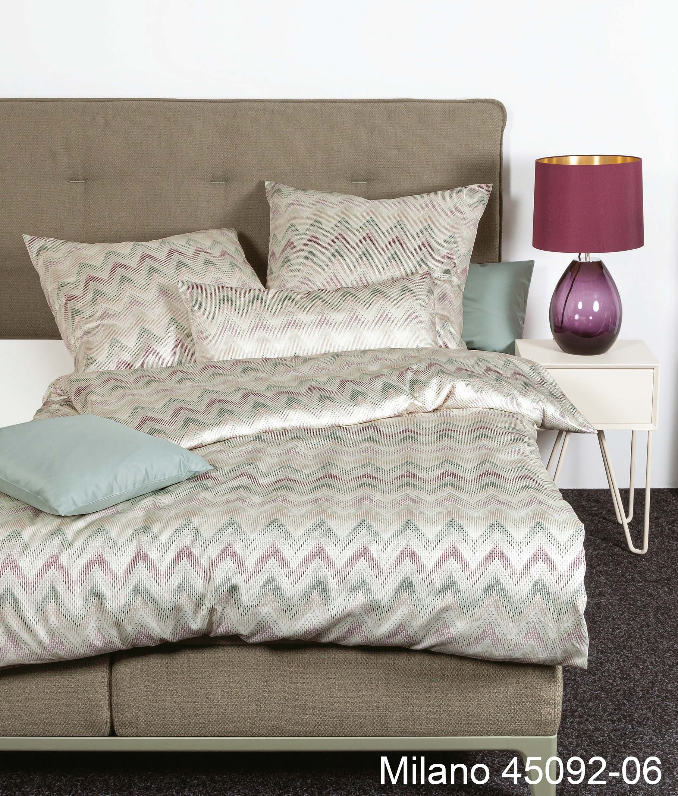 Janine Bettwäsche »Mako-Satin 45092 06«, mit Reissverschluss