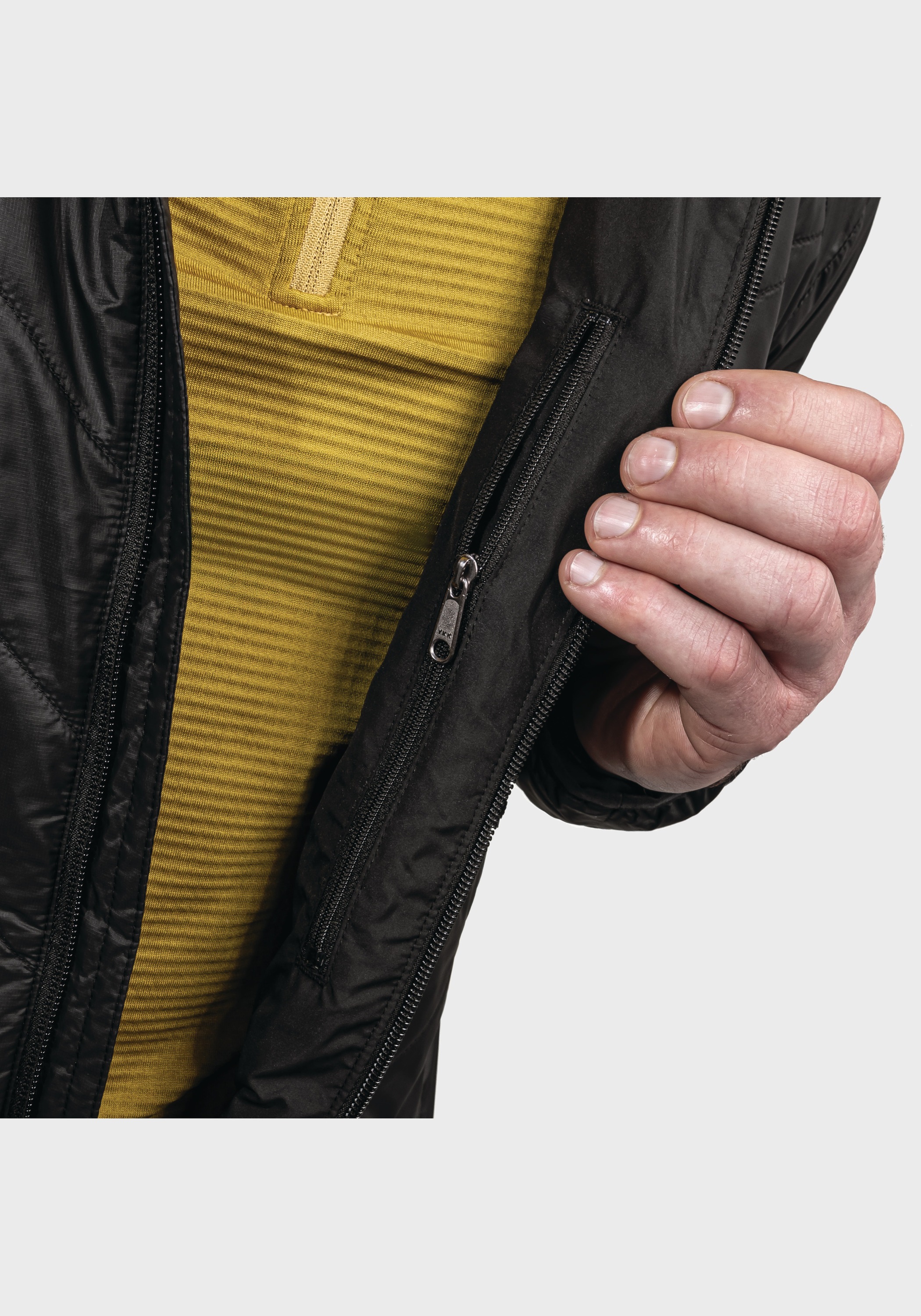 Schöffel Funktionsjacke »Hiking Ins Jacket Style Cascata MNS«, mit Kapuze