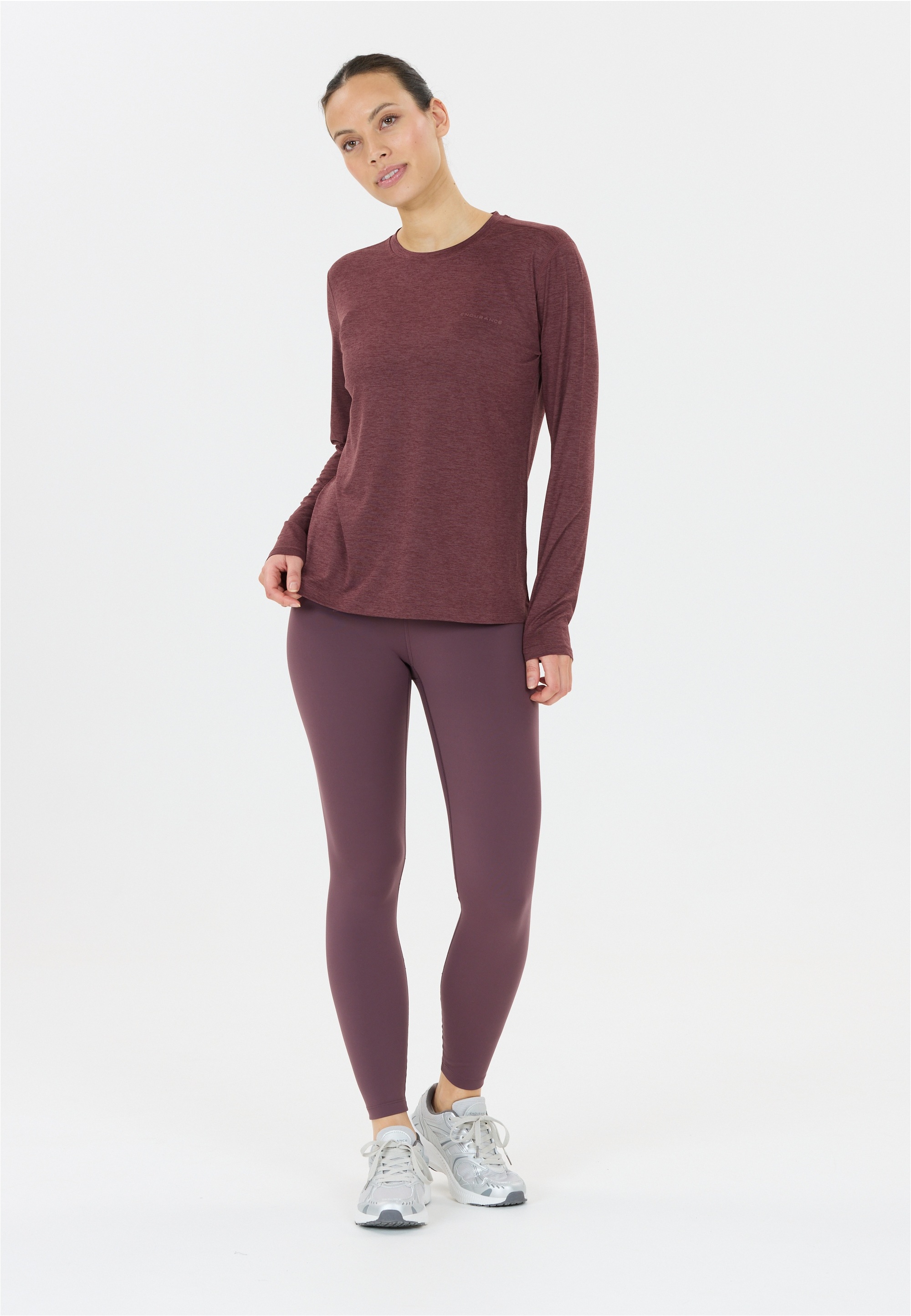 ENDURANCE Langarmshirt »Alvaly«, mit 4-Wege-Stretch und Quick Dry-Technologie