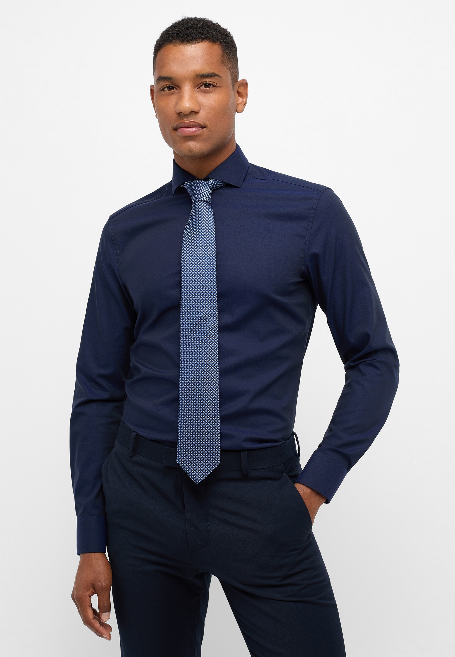 Eterna Langarmhemd "SLIM FIT" günstig online kaufen