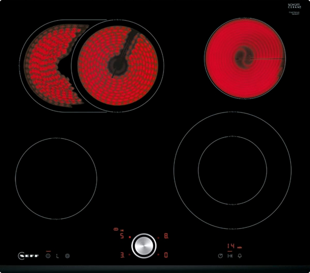 NEFF Elektro-Kochfeld "T16FTN1L0" mit intuitiver Twist Pad Bedienung günstig online kaufen