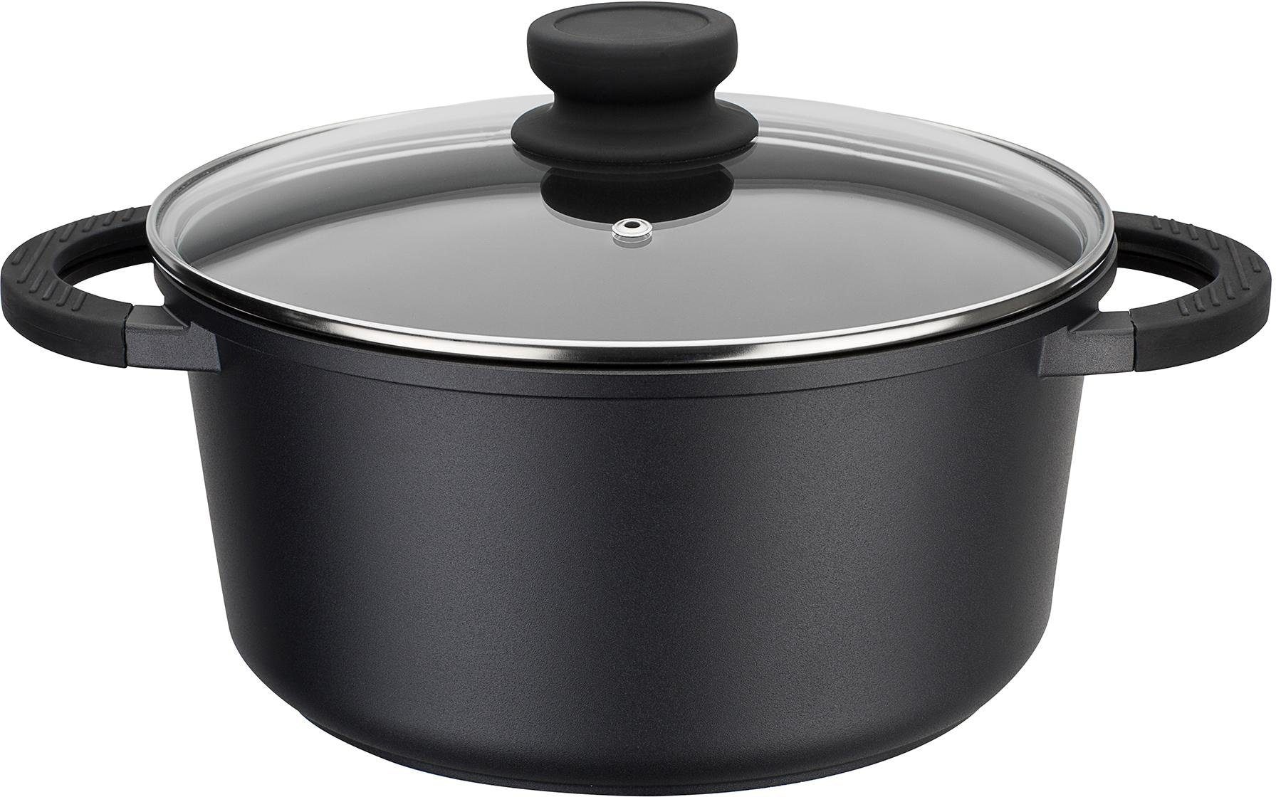 GSW Kochtopf "SilcoGuss noir" 1 Stk. tlg. Aluminiumguss günstig online kaufen