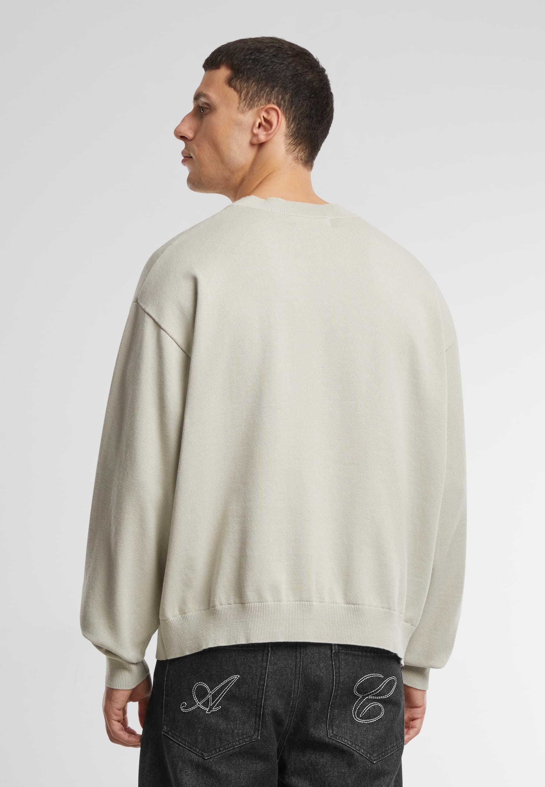 Another Cotton Lab Rundhalspullover »Another Cotton Lab Another Chenille Oversize Knit Sweatshirt«, (1 tlg.)