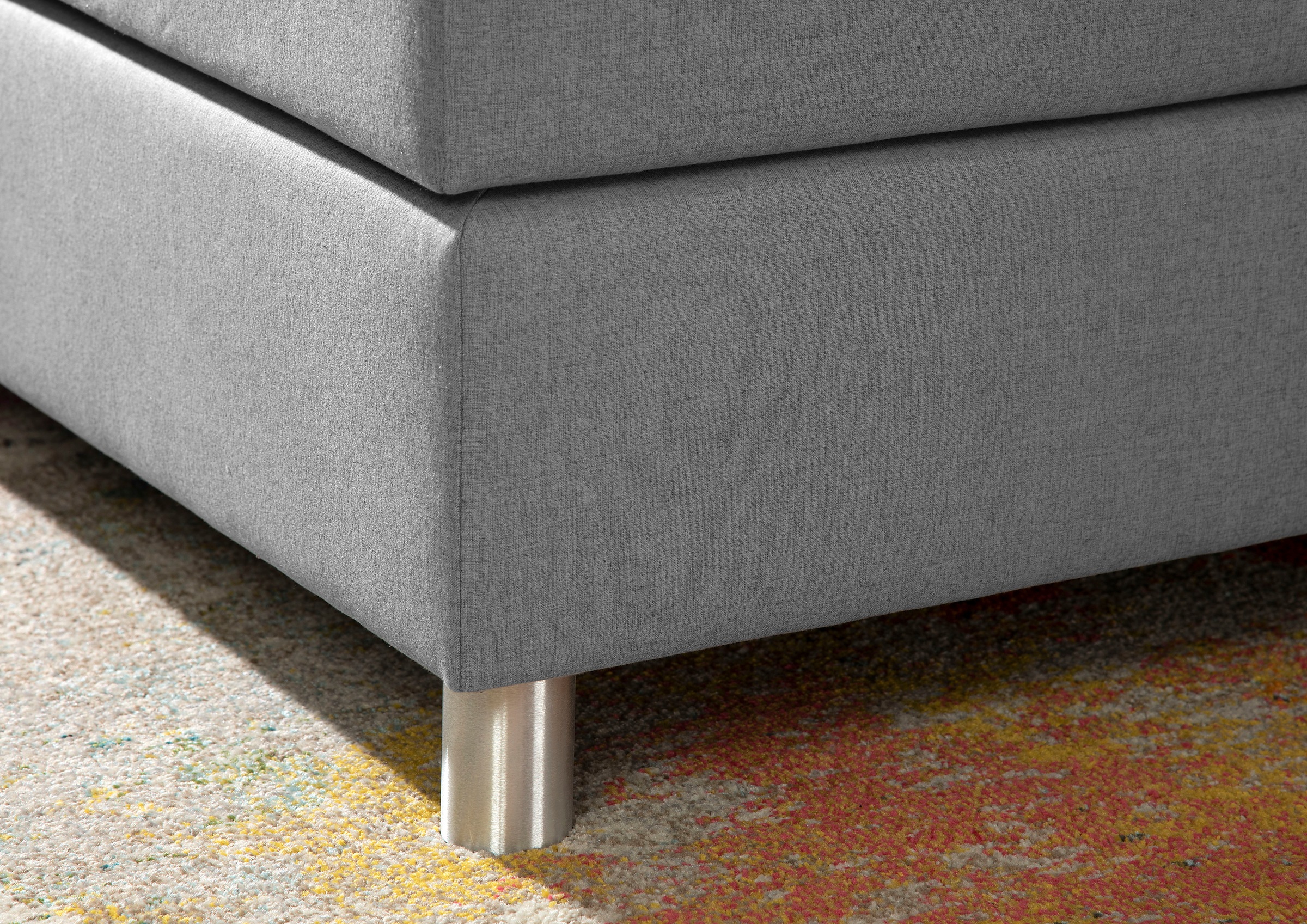 Thumbnail - Home affaire Boxspringbett "Parla" incl. Topper, 4 Farben in 4 Breiten, 2 Härtegraden, 3 Matratzenarten