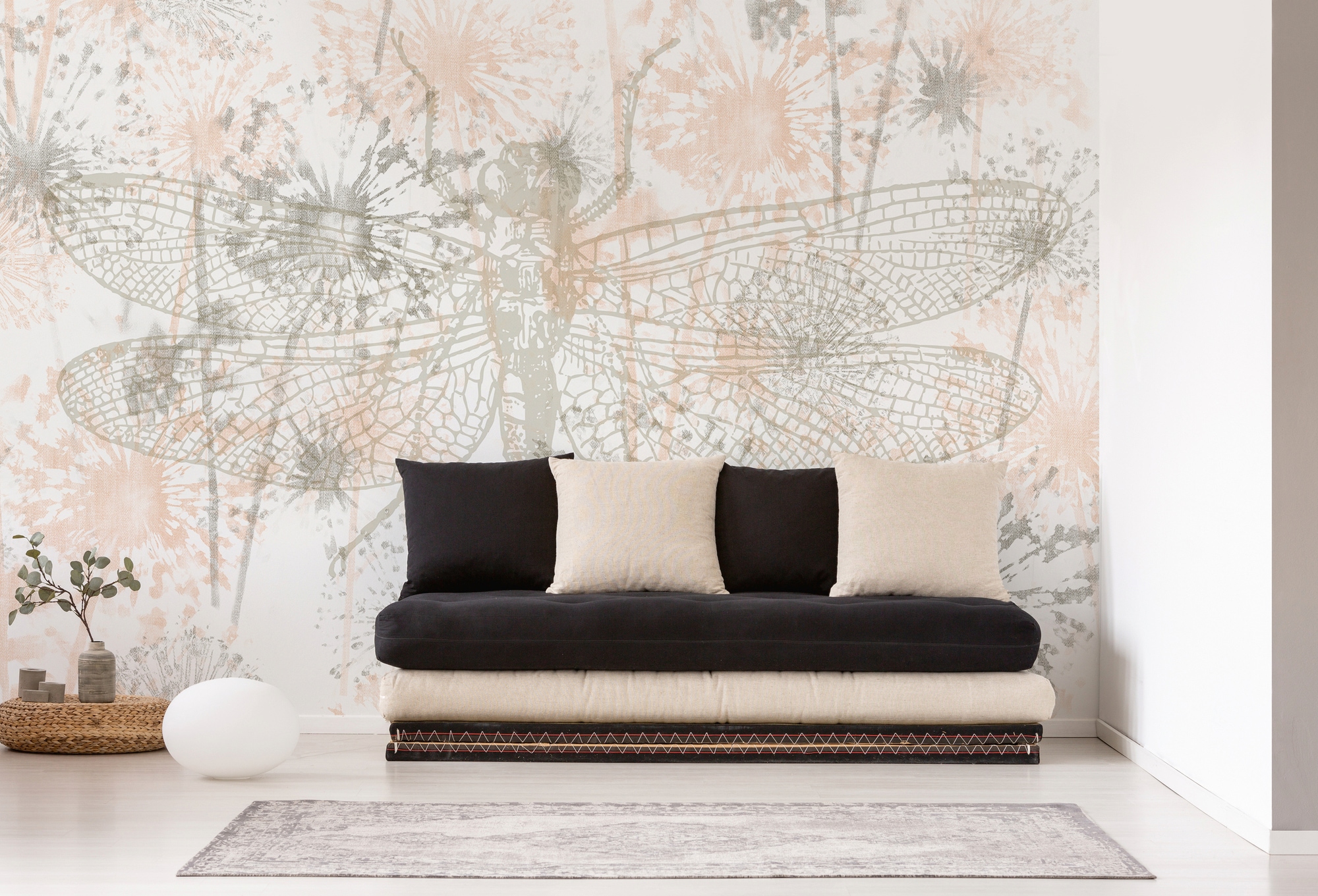 Architects Paper Fototapete »Atelier 47 Dragon Fly 2«, floral, Vlies, Wand, Schräge, Decke