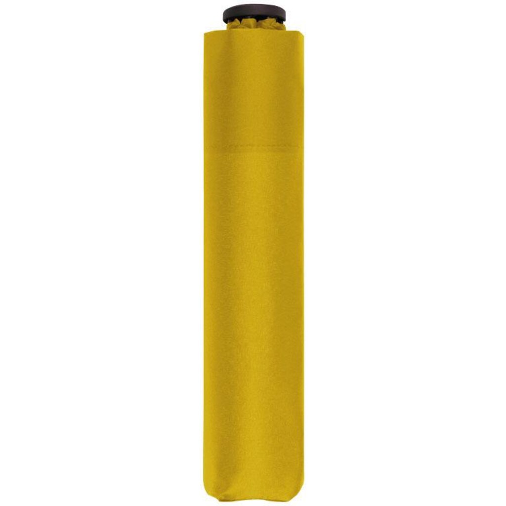 doppler® Taschenregenschirm »Zero 99 uni, Shiny Yellow«