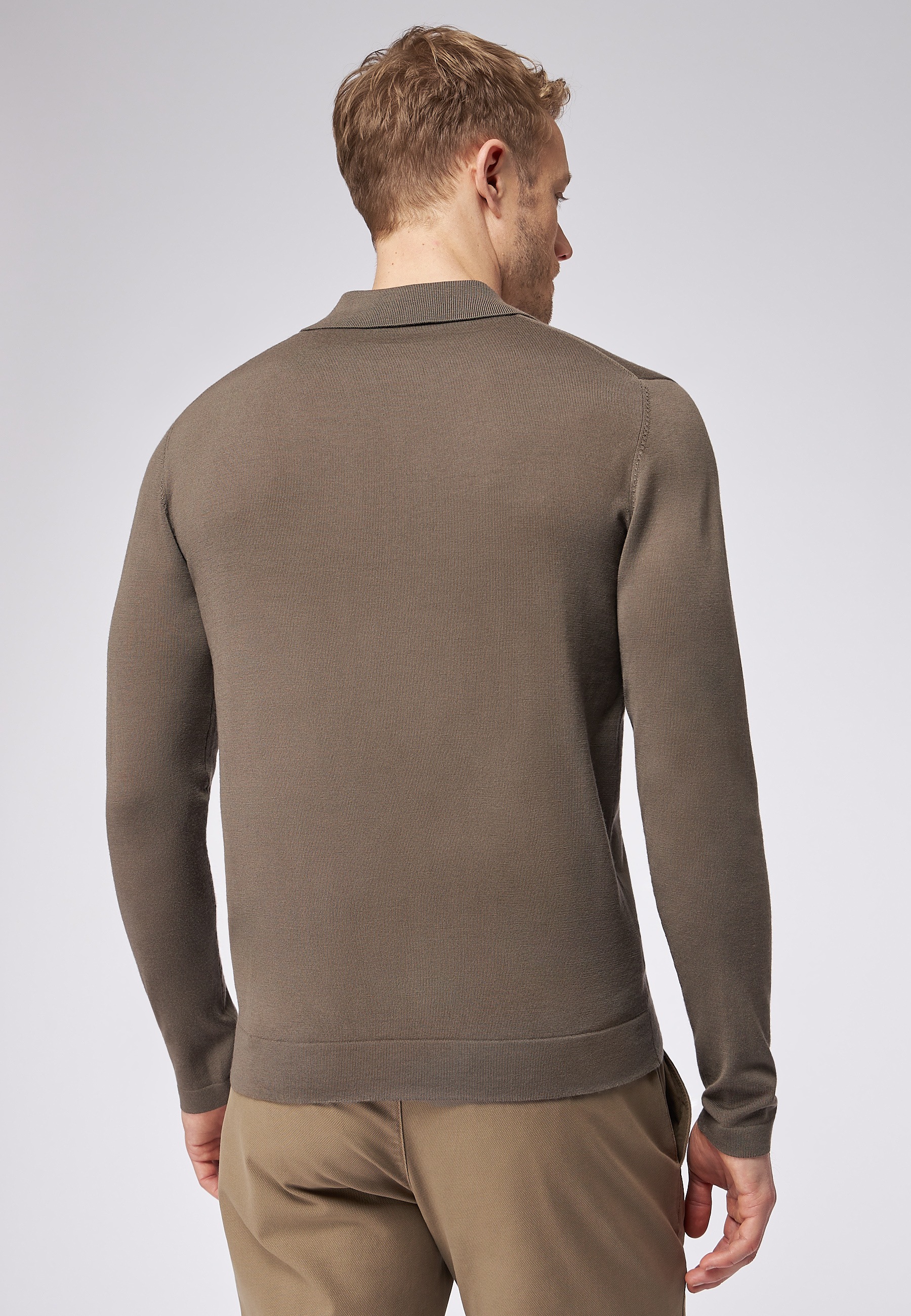 Roy Robson Strickpullover »Mit Polokragen«