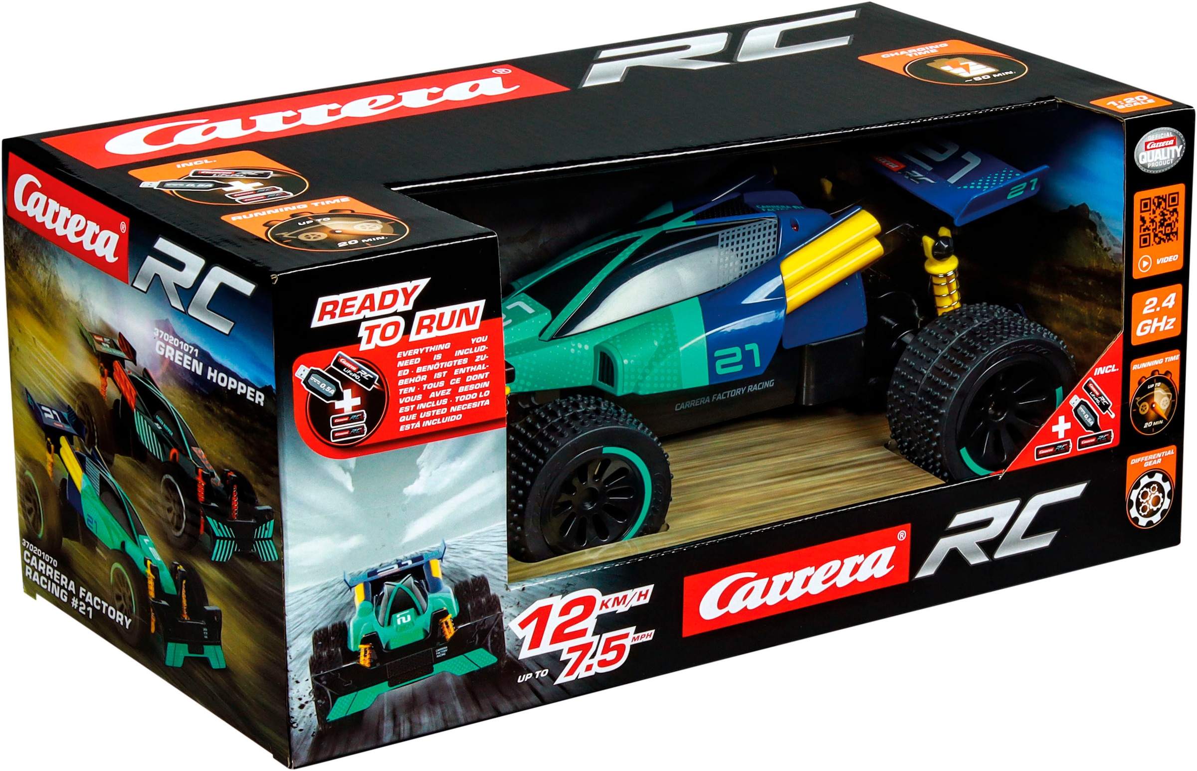 Carrera® RC-Auto »Carrera® RC, Factory Racing #21, 2,4 GHz«