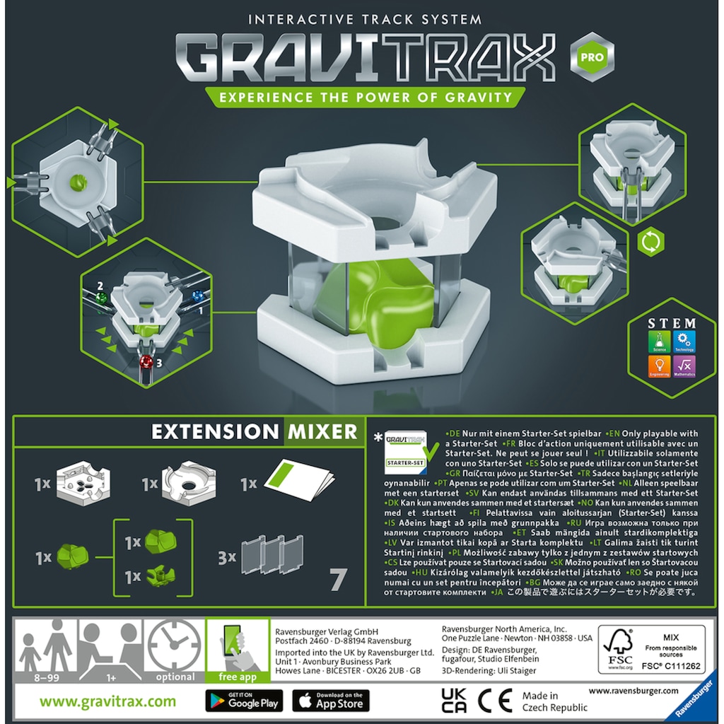 Ravensburger Kugelbahn-Bausatz »GraviTrax PRO Mixer«