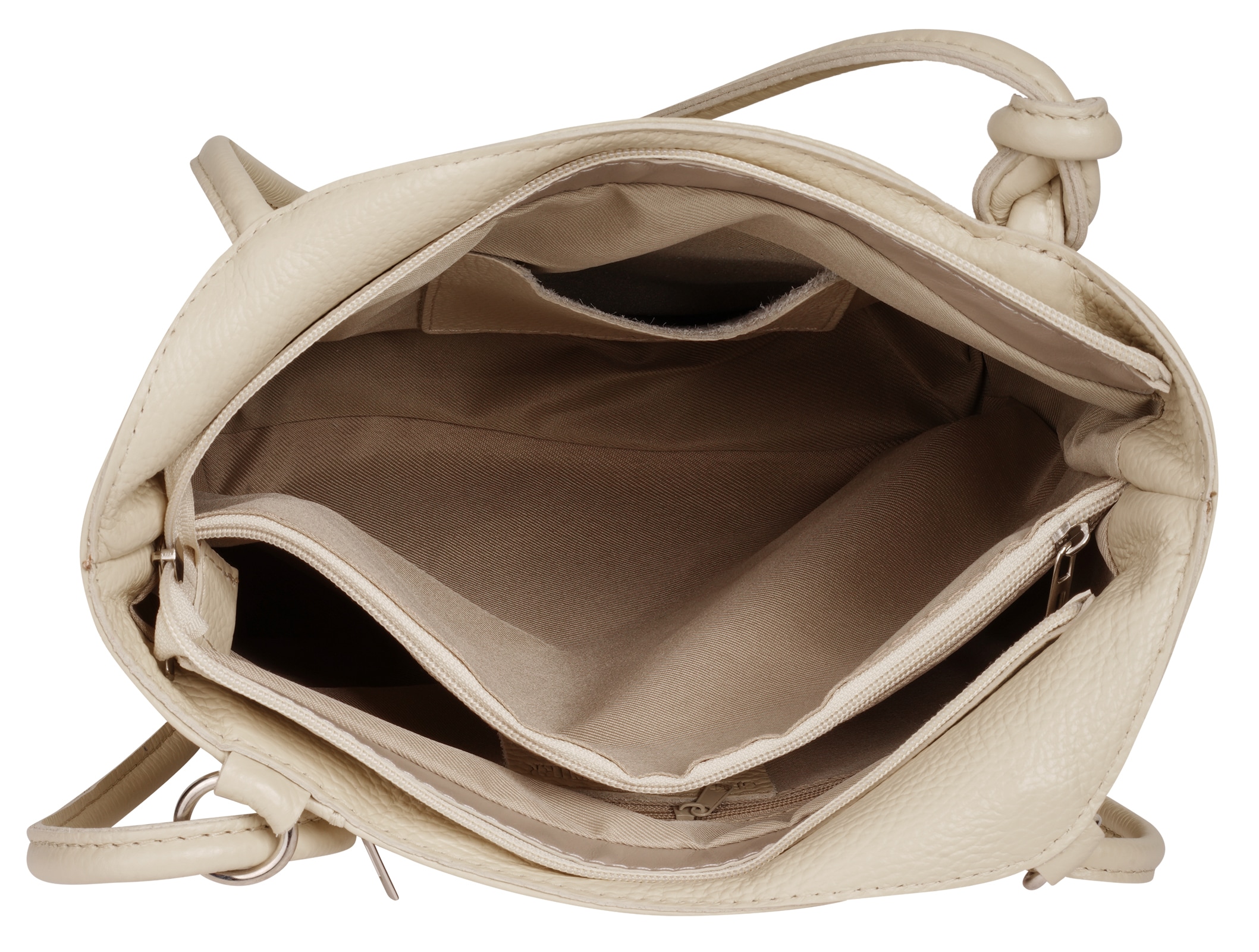 Cluty Cityrucksack, echt Leder, Made in Italy