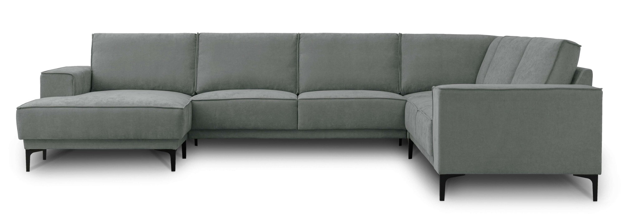 OTTO home Wohnlandschaft "XXL Sofa Oland, Struktur, Flachgewebe, Luxus-Micr günstig online kaufen