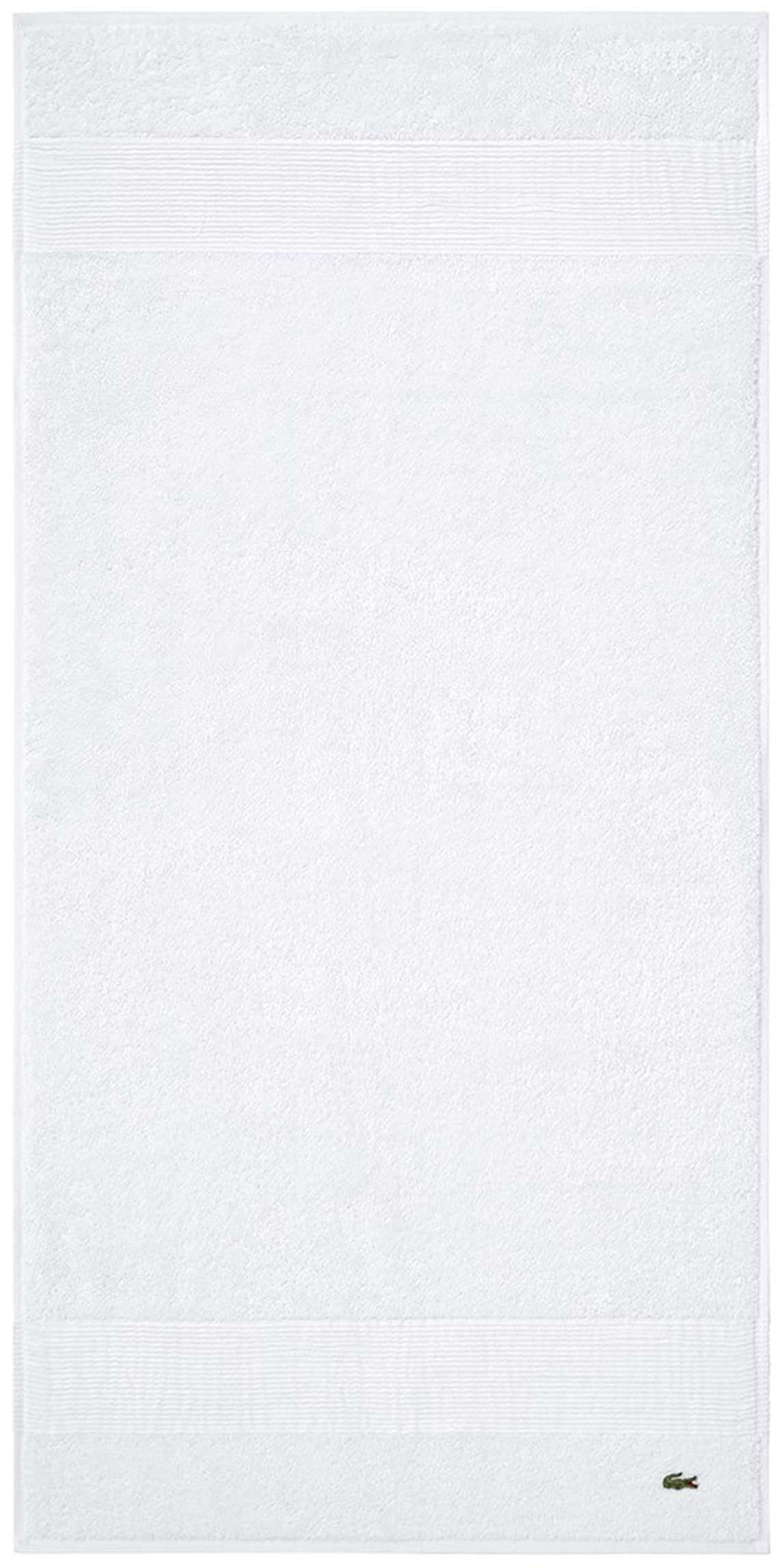Lacoste Handtuch "LLECROCO" mit Label-Applikationen