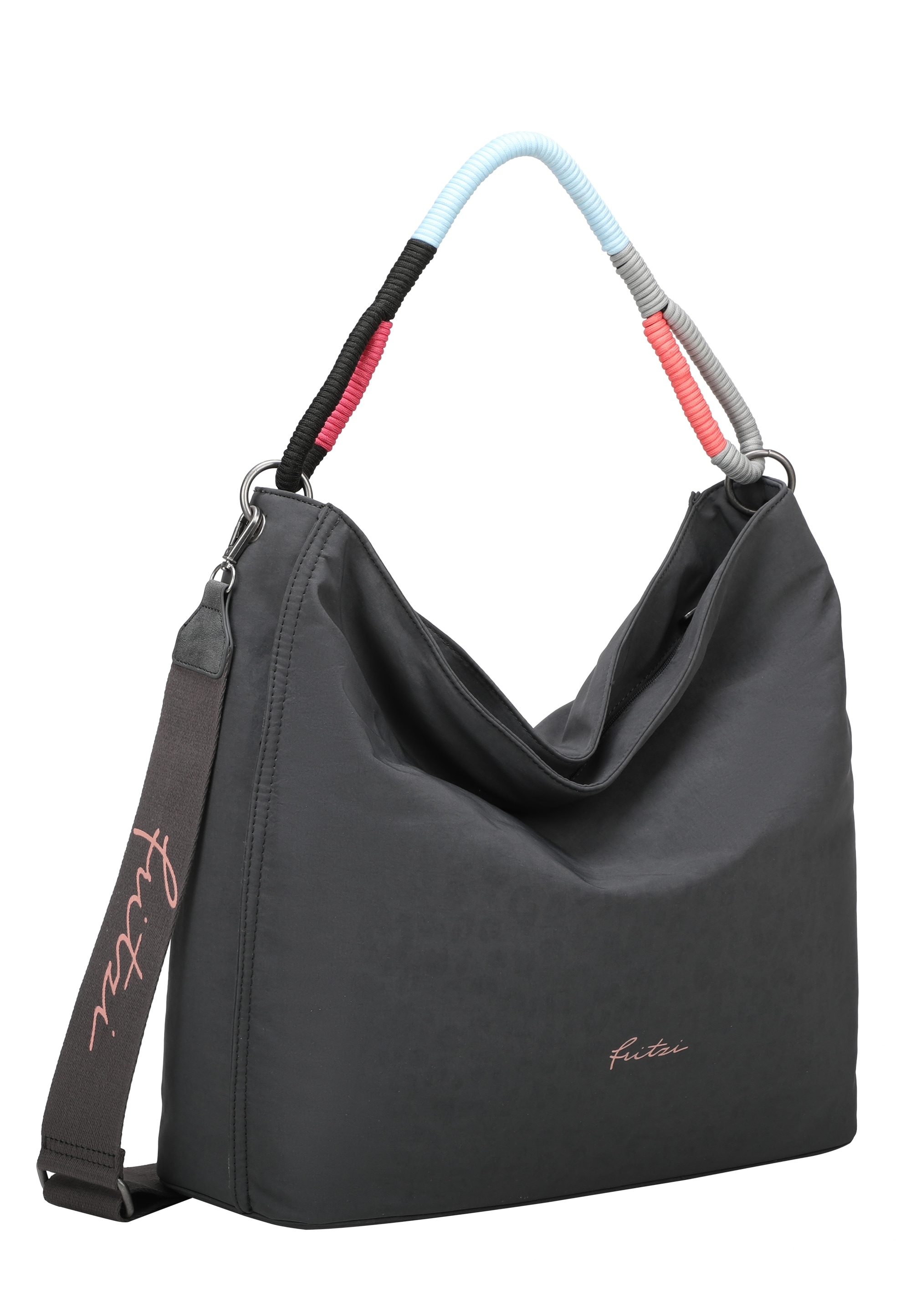 Fritzi aus Preußen Schultertasche »Hobo Limited Leo Rainbow«, in leichter Nylon-Qualität