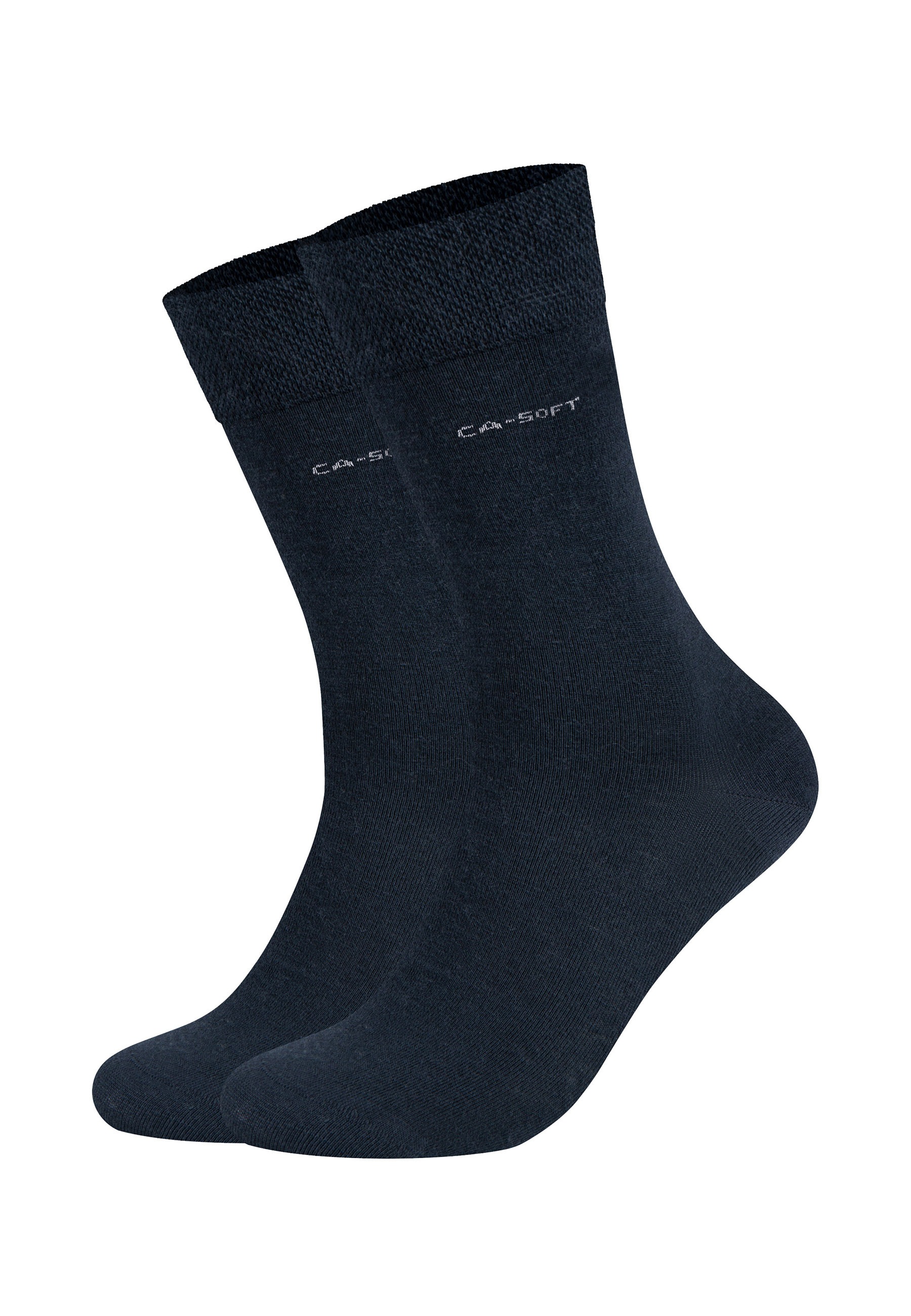 Camano Socken "ca-soft temperature regulating 2er Pack" 2er Pack Weicher ca-soft Bund mit TENCEL™ und Wolle