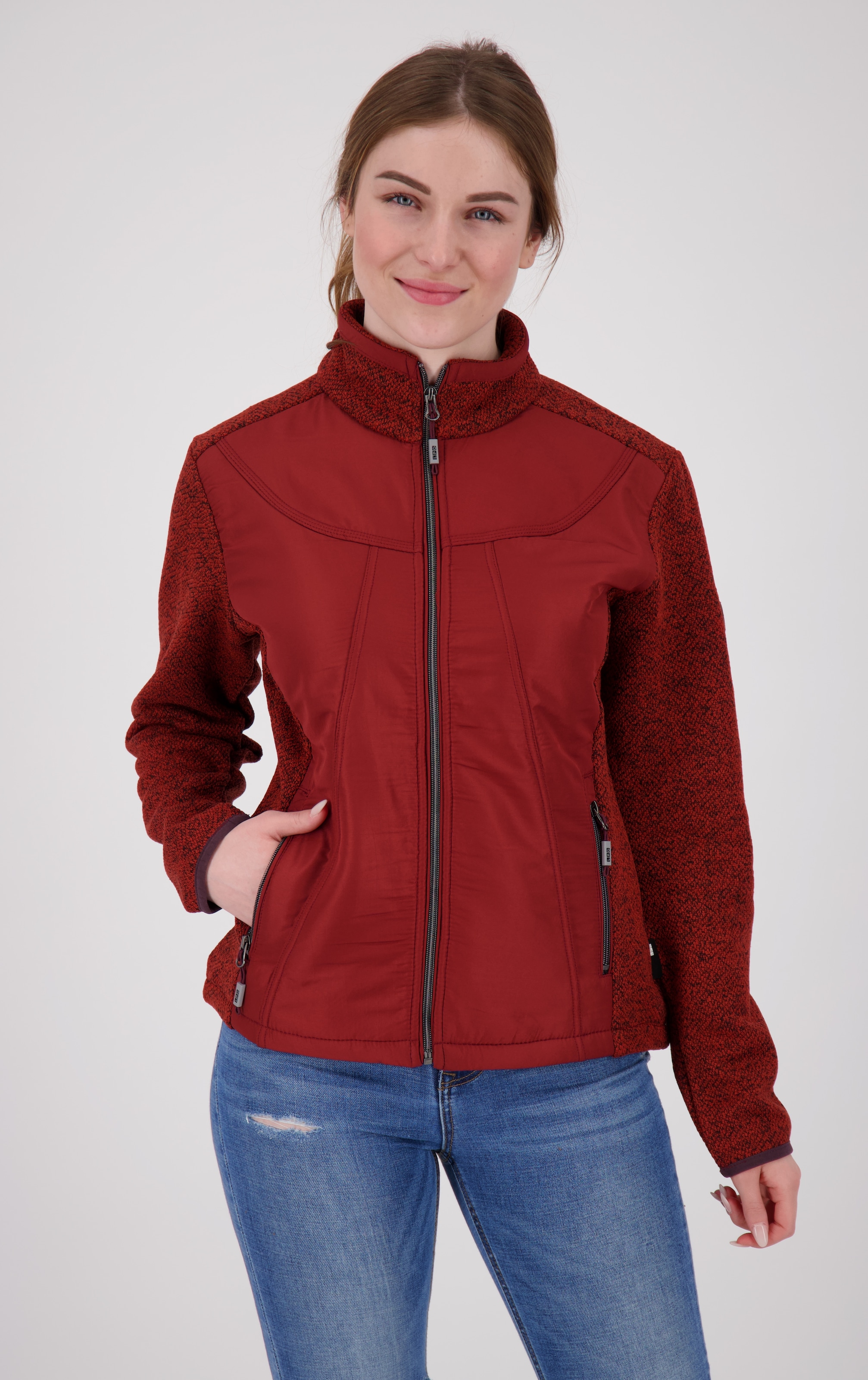 DEPROC Active Strickfleecejacke "LAKE RODELL WOMEN", auch in Großen Größen günstig online kaufen