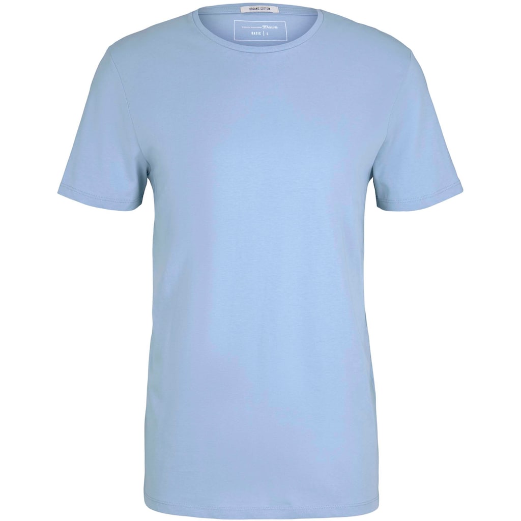 TOM TAILOR Denim T-Shirt, mit Rundhals