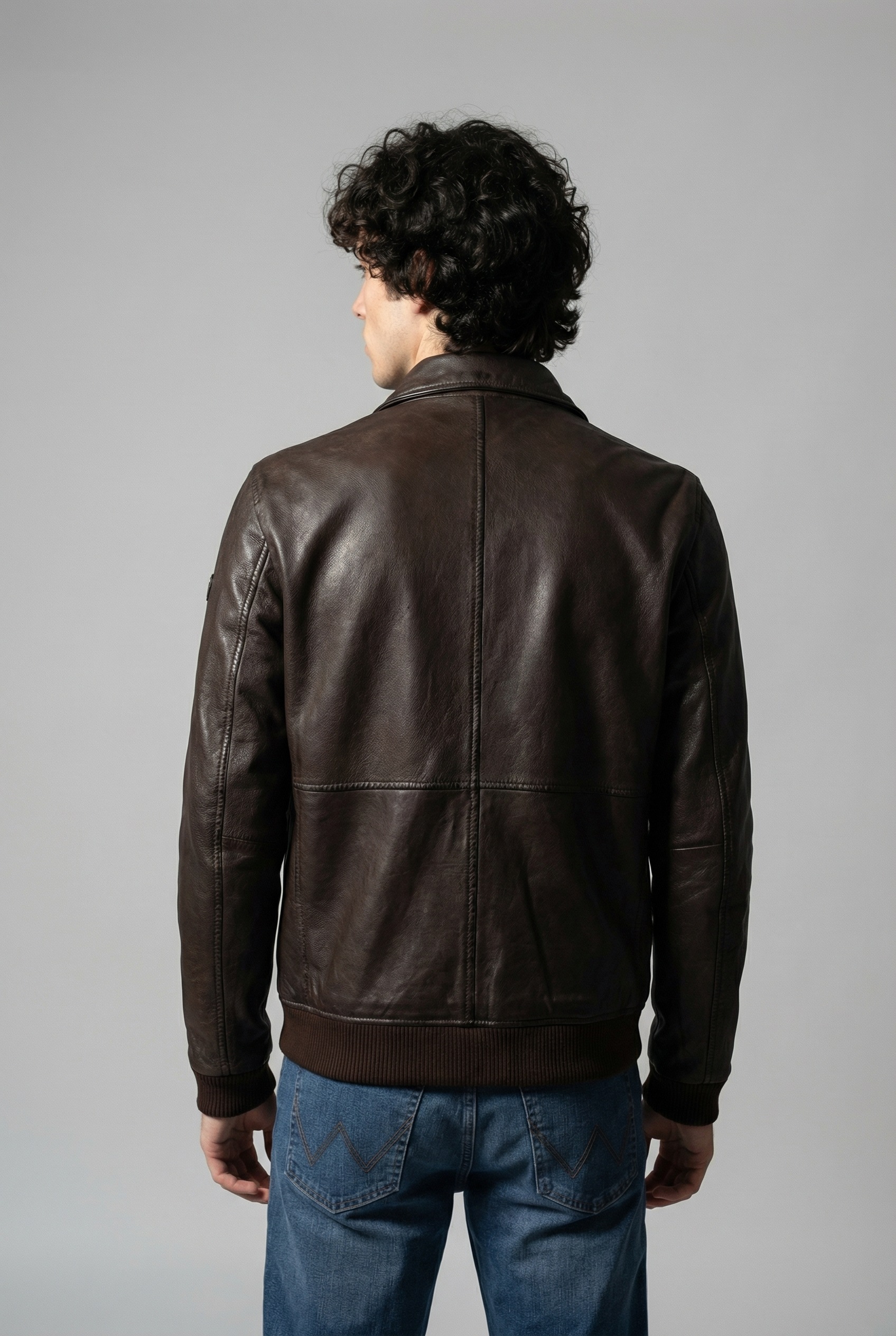 Mauritius Lederjacke "MMCrovig" mit Umlegekragen günstig online kaufen