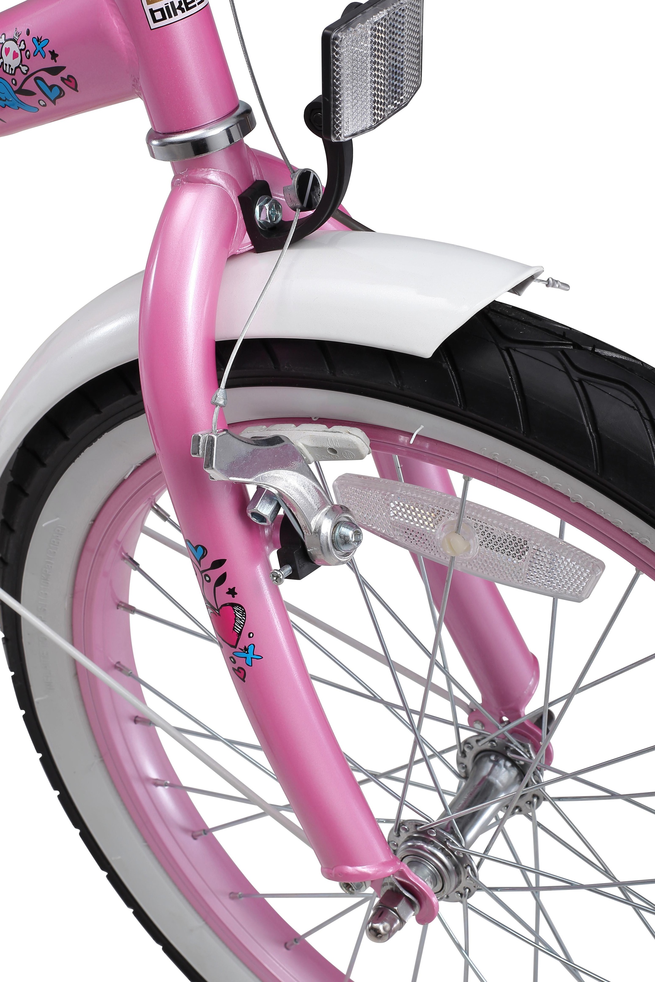 Bikestar Jugendfahrrad »Cruiser«, 1 Gang, für Damen
