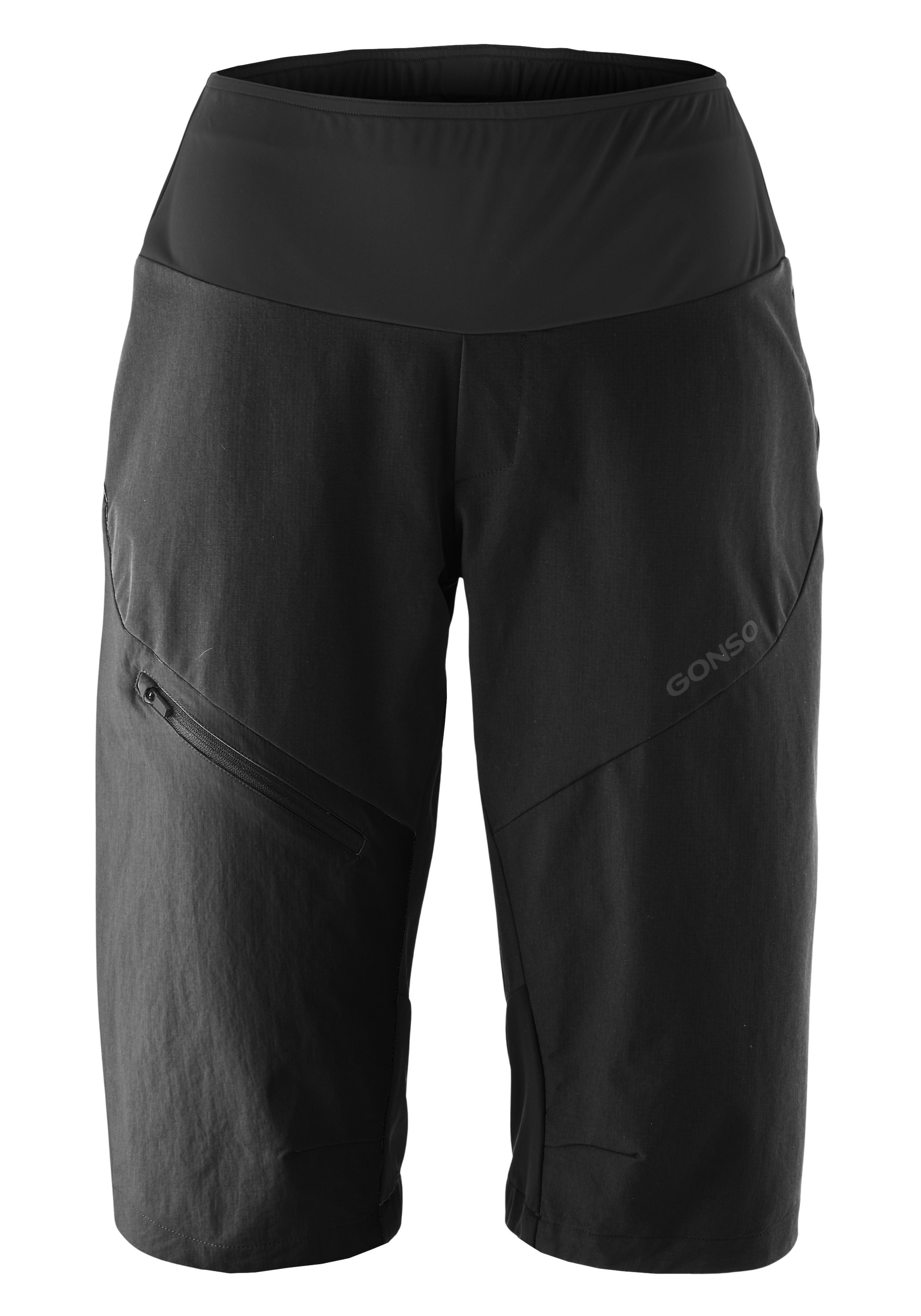 Gonso Fahrradhose "Trail Shorts W" kurze Damen Radhose, Innenhose mit Sitzpolster, ideal für MTB Touren