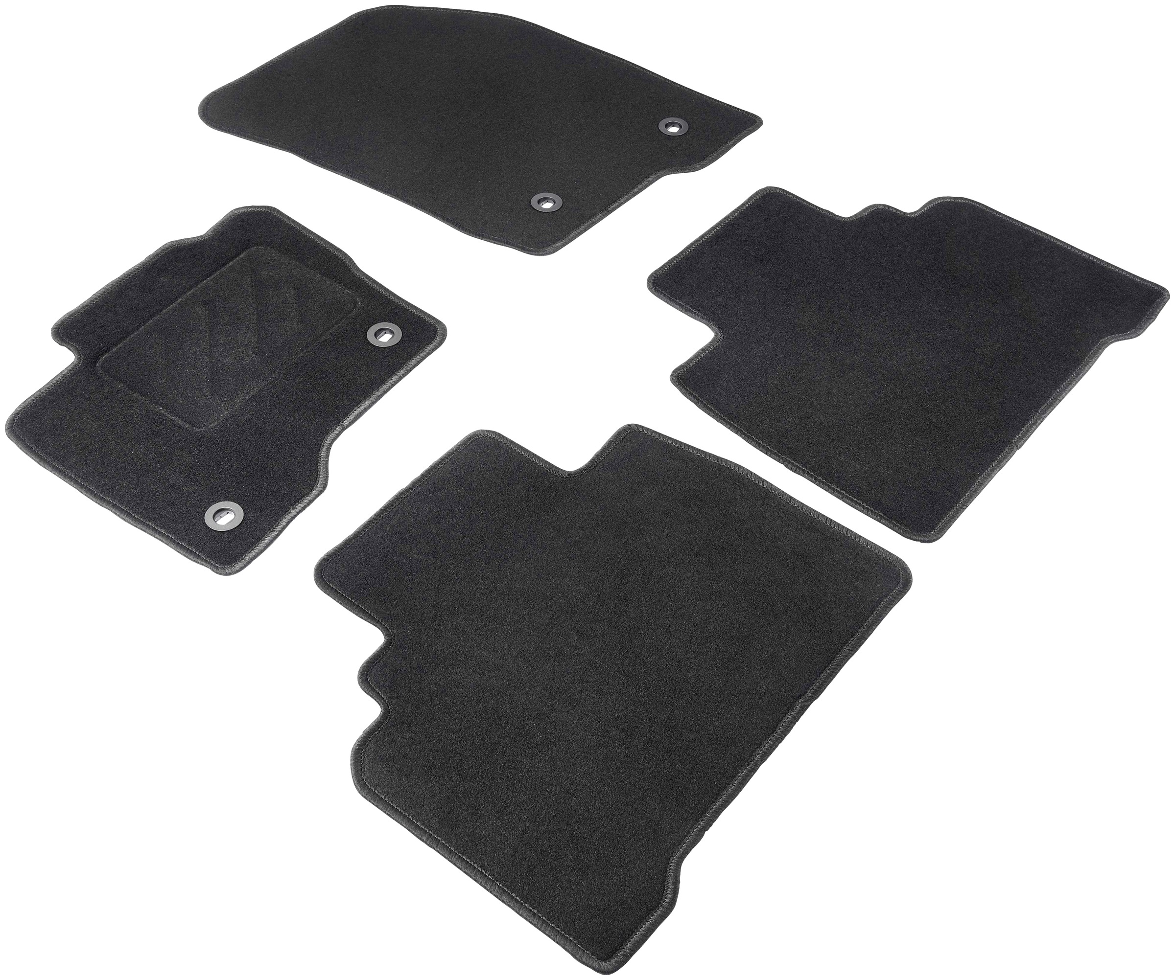 III Heute, kaufen (4 WALSER Galaxy BAUR Passform-Fußmatten für 01/2015-Heute St.), »Standard«, | S-MAX Ford 01/2015-