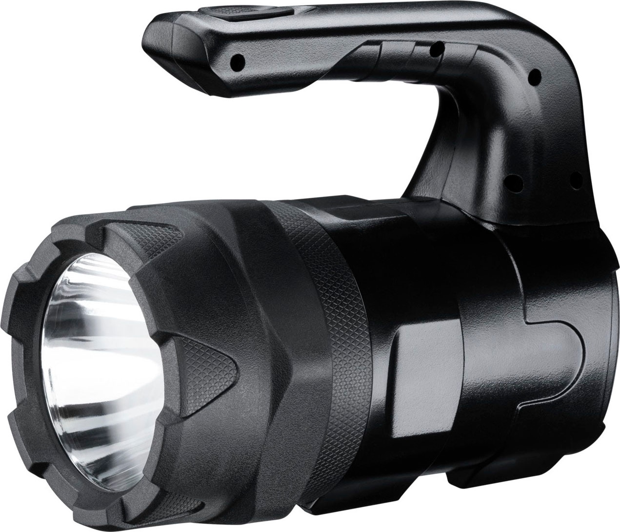 Taschenlampe wasser- 6 Black LED«, | eloxiertes Watt Pro Aluminium BL20 BAUR und (7 Gehäuse »Indestructible staubdicht, St.), Friday stoßabsorbierend, VARTA