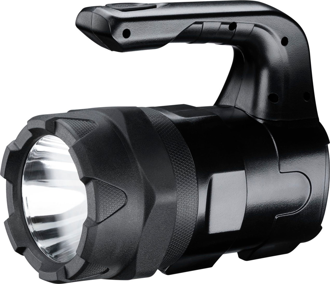 VARTA Taschenlampe "Indestructible BL20 Pro 6 Watt LED", B:8,4cm L:15cm T:8,4cm Ø:8,4cm, schwarz, Mobilleuchten, wasser- und staubdicht,