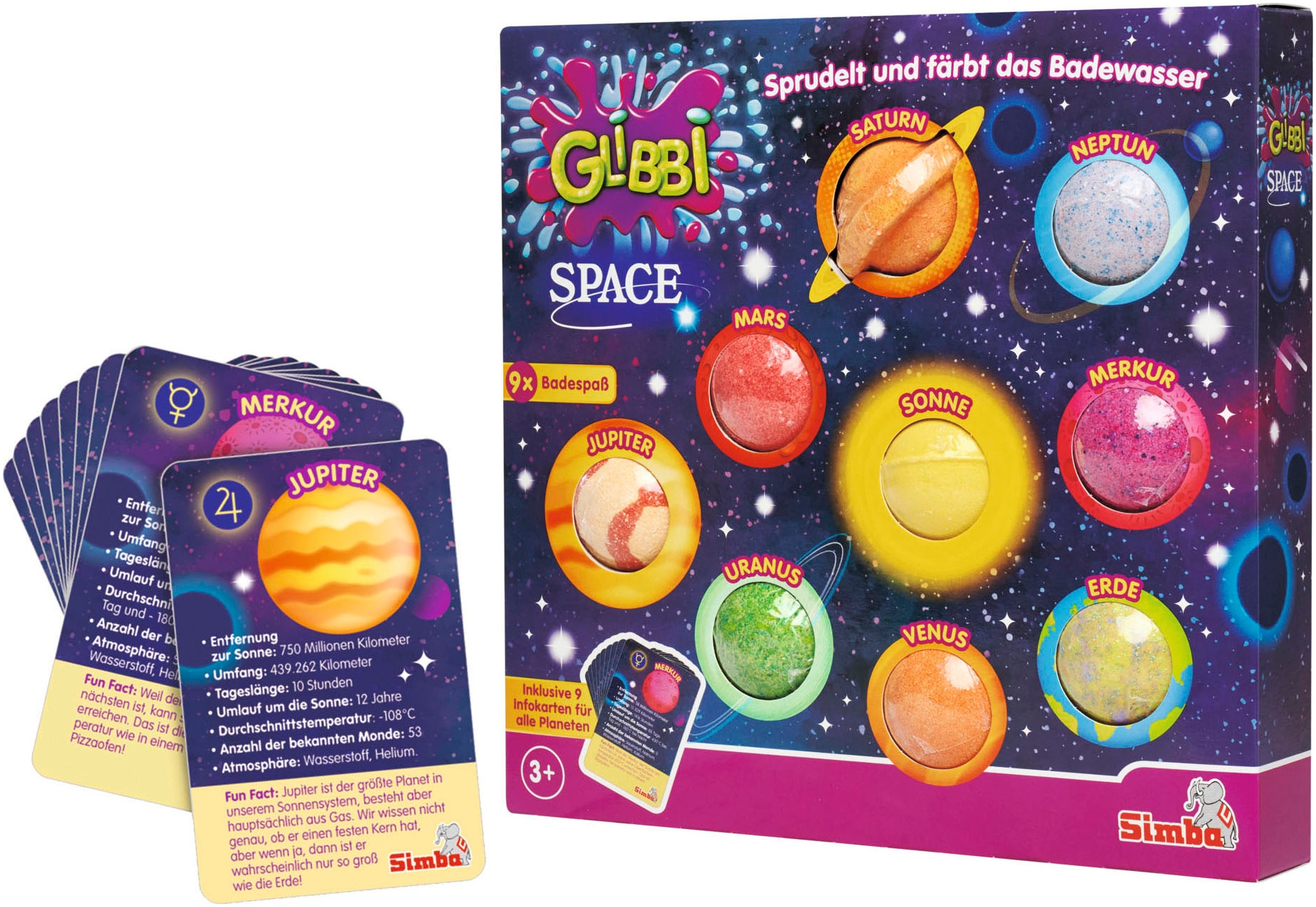 SIMBA Badespielzeug »Glibbi Space«, Made in Europe