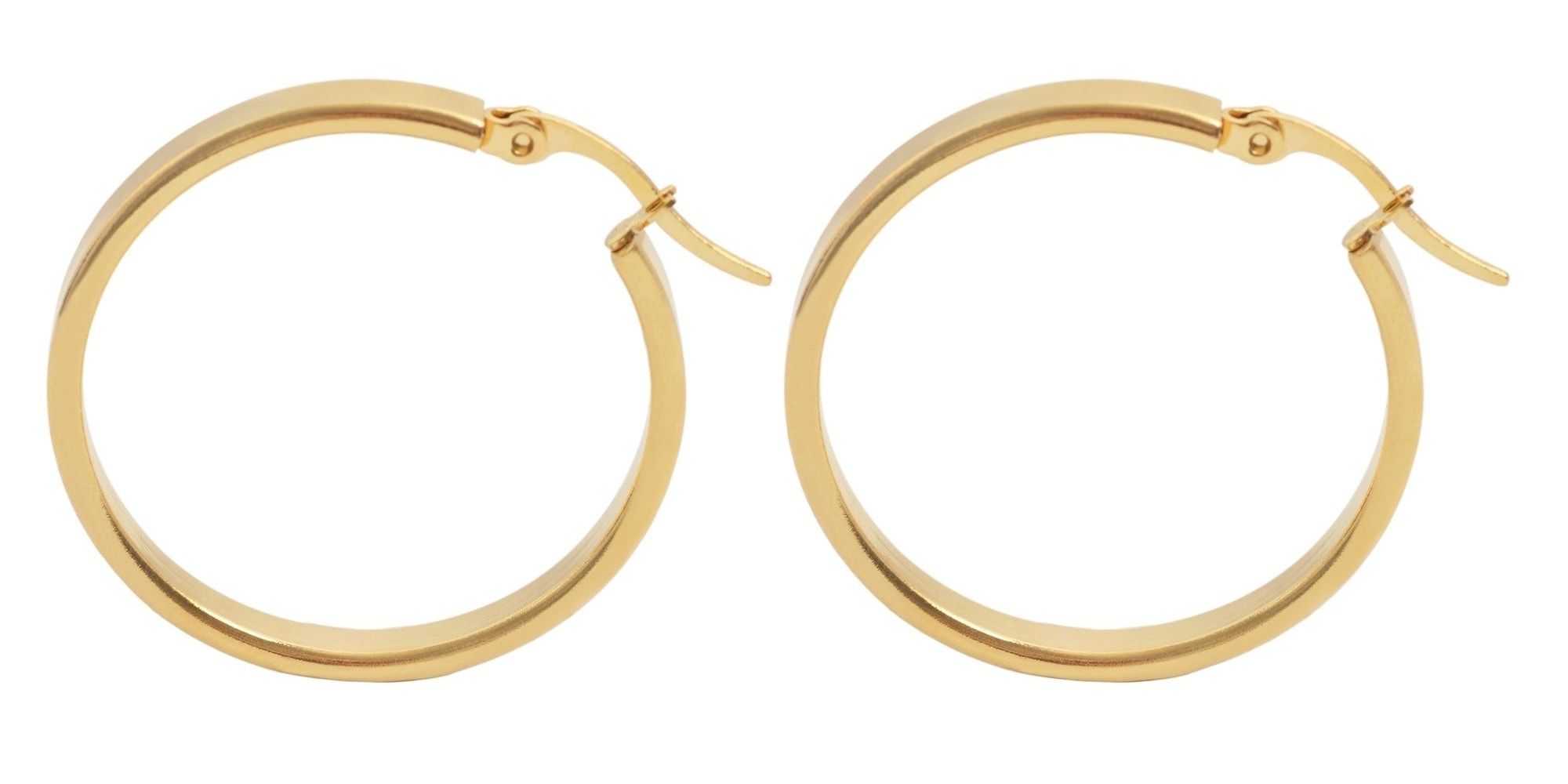 Adelia´s Paar Creolen "Damen Ohrringe – Creole aus Edelstahl" Perfekt zum V günstig online kaufen