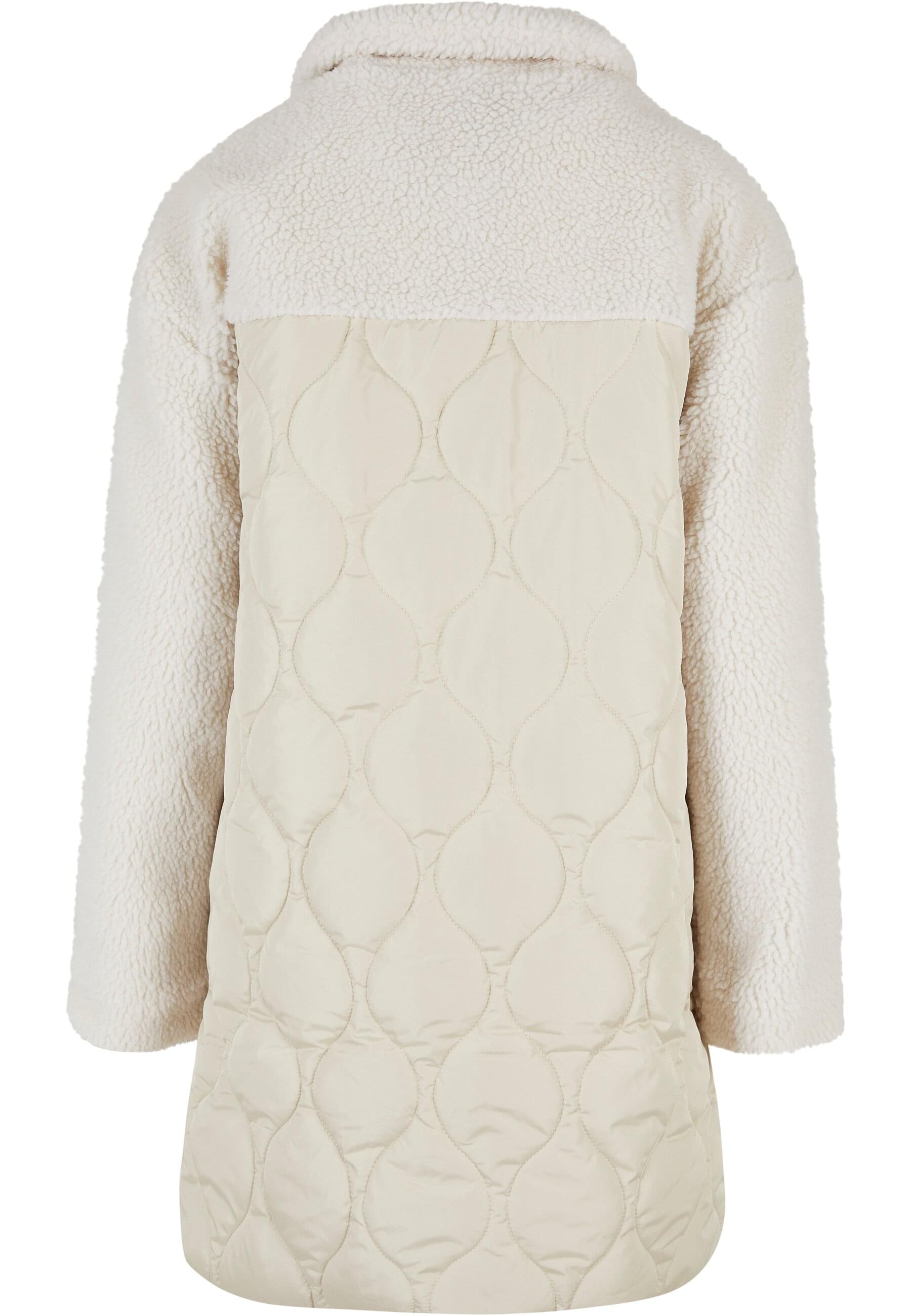 URBAN CLASSICS Winterjacke »Urban Classics Damen Ladies Oversized Sherpa Quilted Coat«, (1 St.), ohne Kapuze