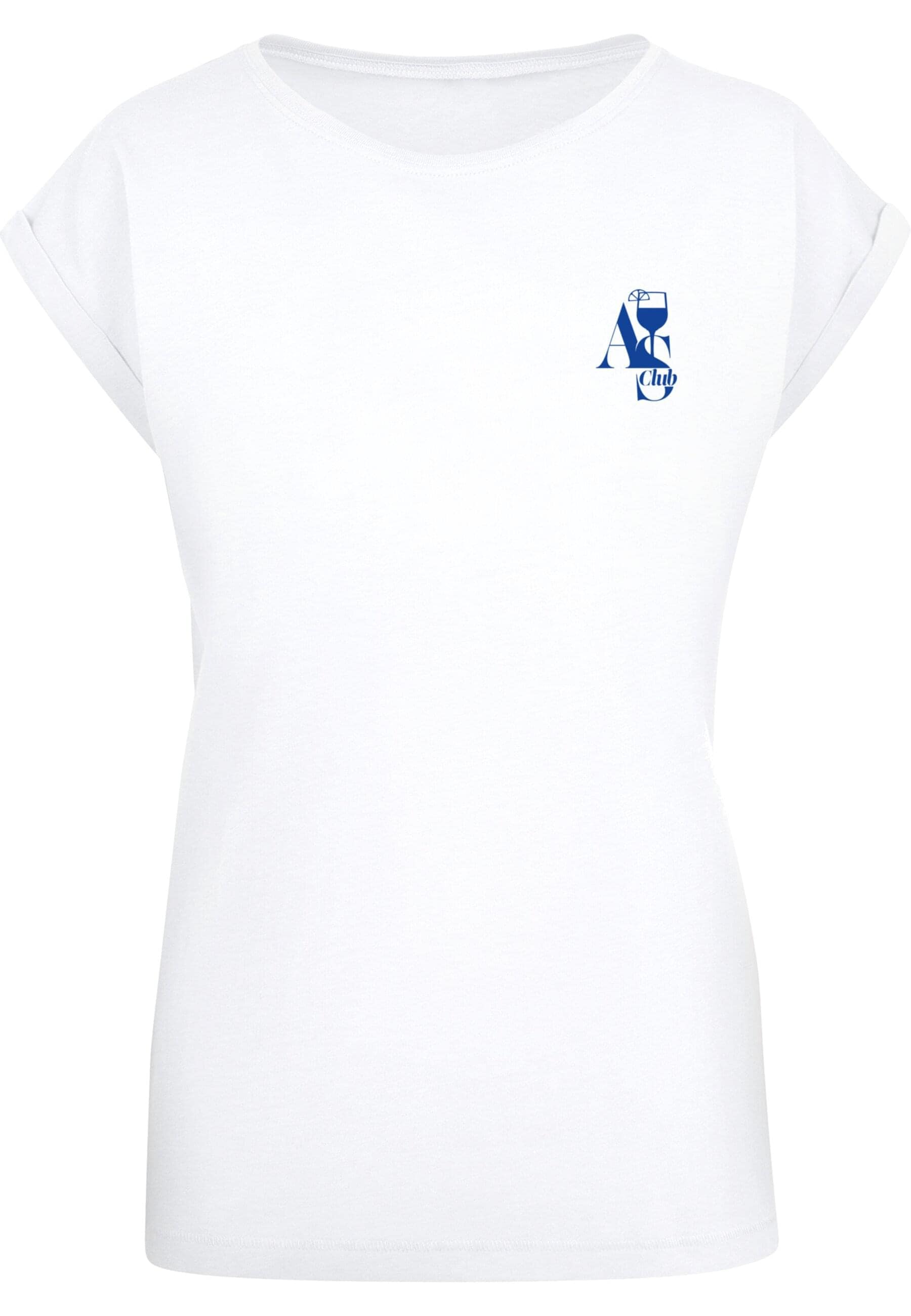 Miss Tee T-Shirt "Miss Tee A S Club Ladies Extended Shoulder Tee" 1 Stk. tl günstig online kaufen