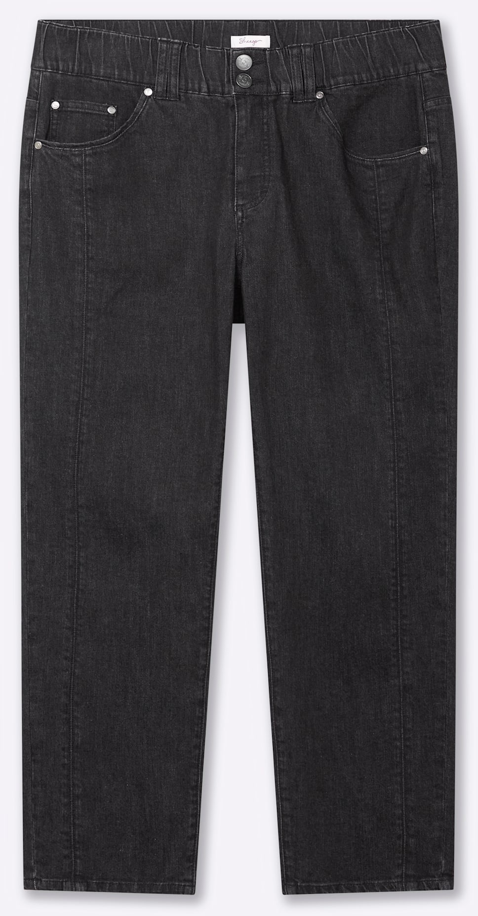 Sheego Anne Jeans Femme Noir Taille 56 8
