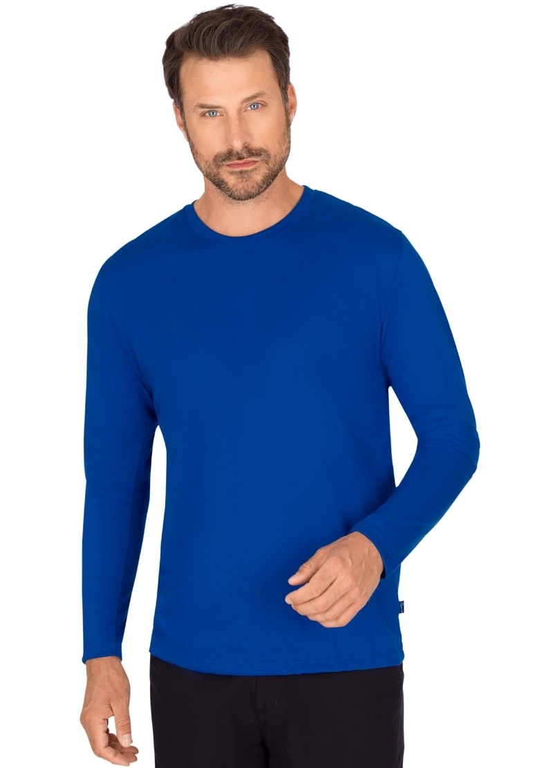 ▷ T-Shirt aus | BAUR Langarmshirt Trigema 100% »TRIGEMA Baumwolle« bestellen