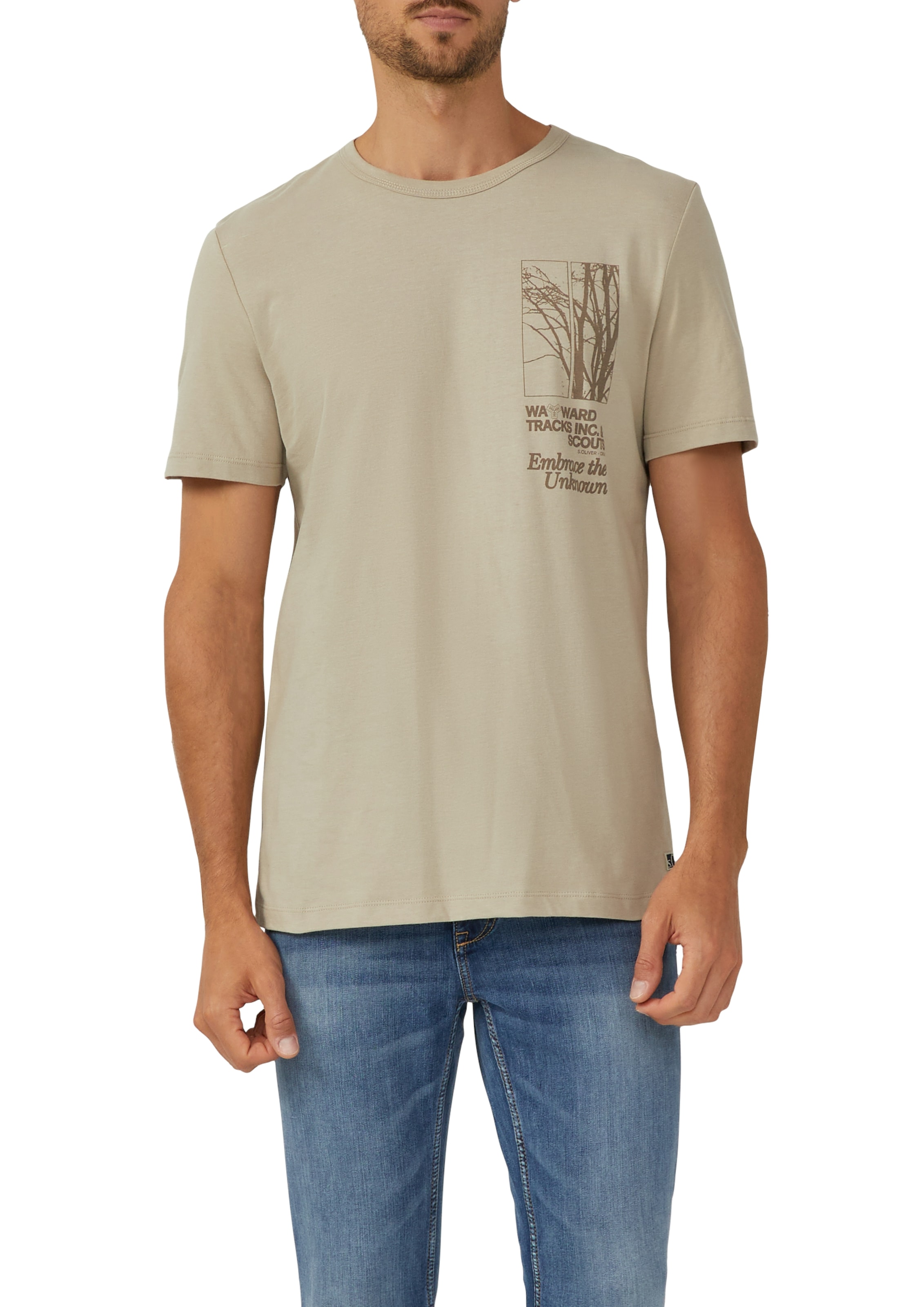 s.Oliver T-Shirt, mit Print günstig online kaufen