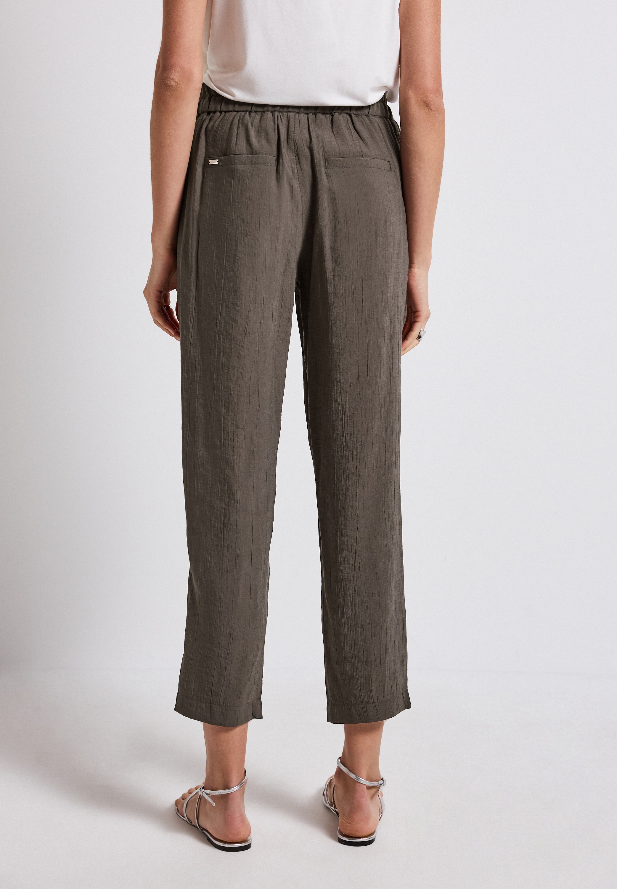 STREET ONE Röhrenhose mit Elastikbund günstig online kaufen