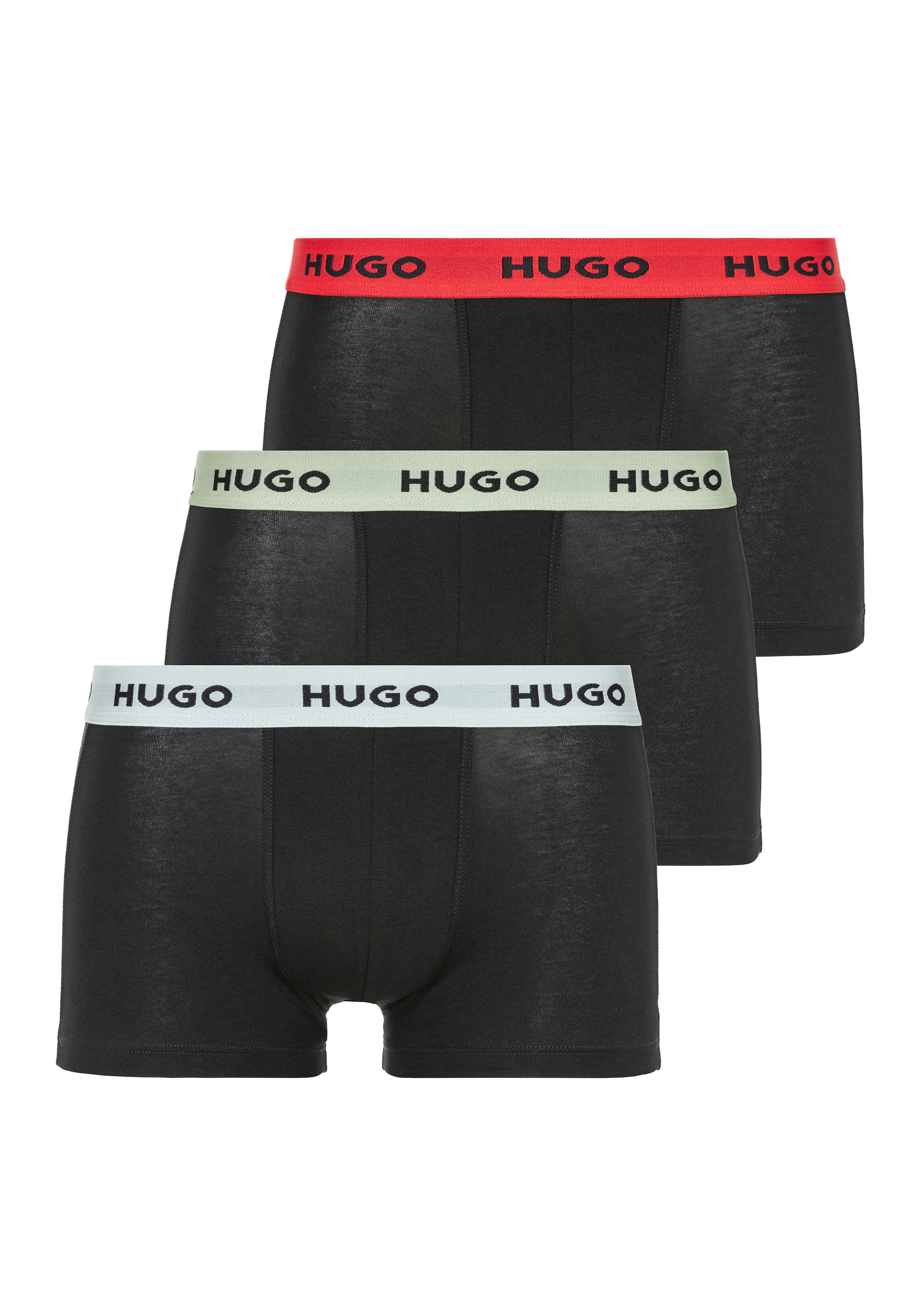 HUGO Underwear Trunk "TRUNK TRIPLET PACK", (Packung, 3 St.), mit BOSS Schri günstig online kaufen