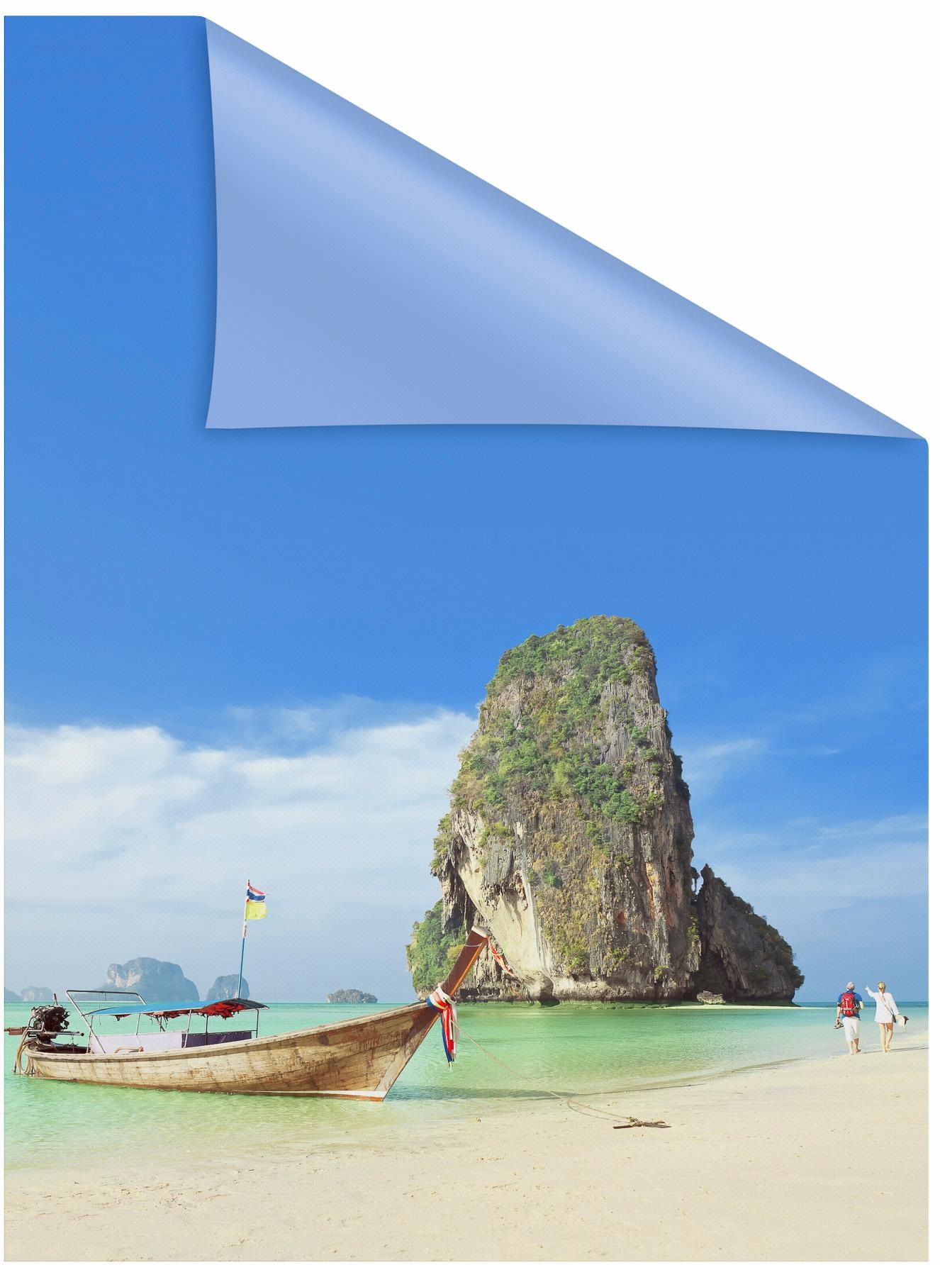 LICHTBLICK ORIGINAL Fensterfolie "Thailand" 1 Stk. blickdicht strukturiert günstig online kaufen