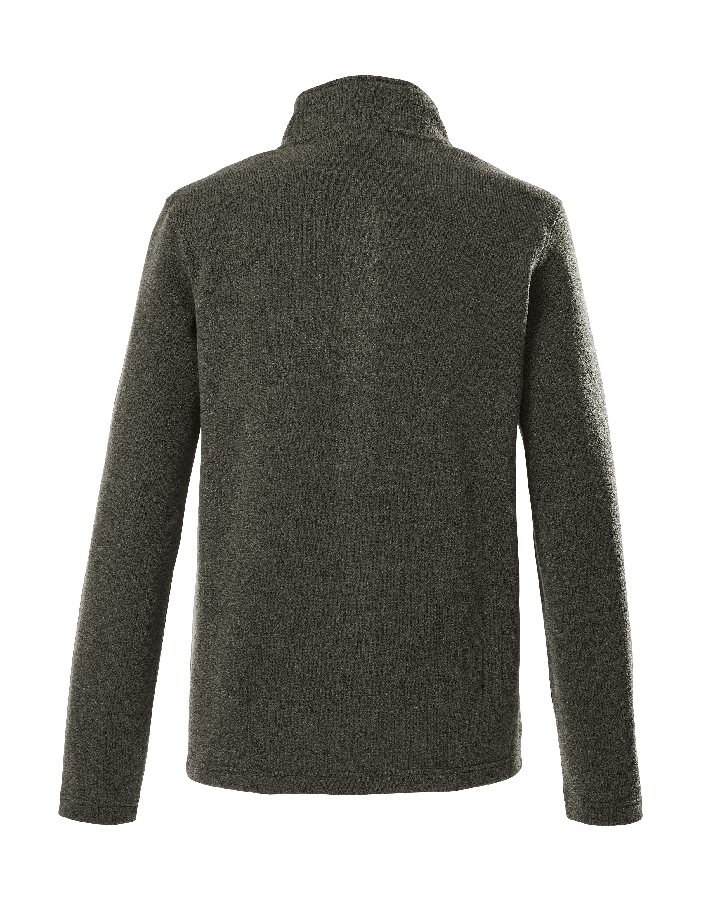G.I.G.A. DX by killtec Fleecejacke »GW 81 MN KNTFLC JCKT«, Strickfleecejacke, Melange-Optik, Zipper-Taschen, Kinnschutz