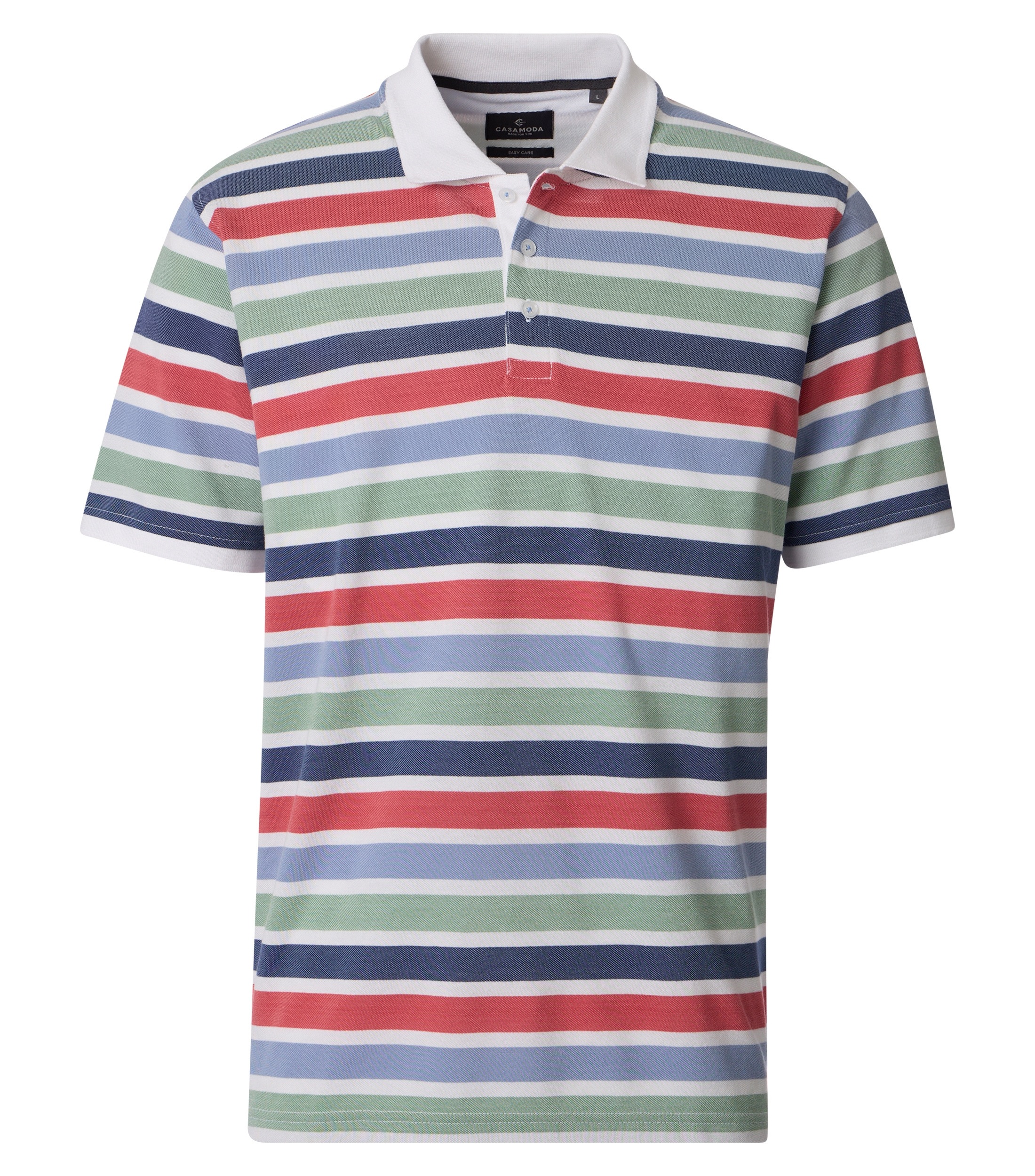 CASAMODA Poloshirt »CASAMODA Polo-Shirt gestreift«