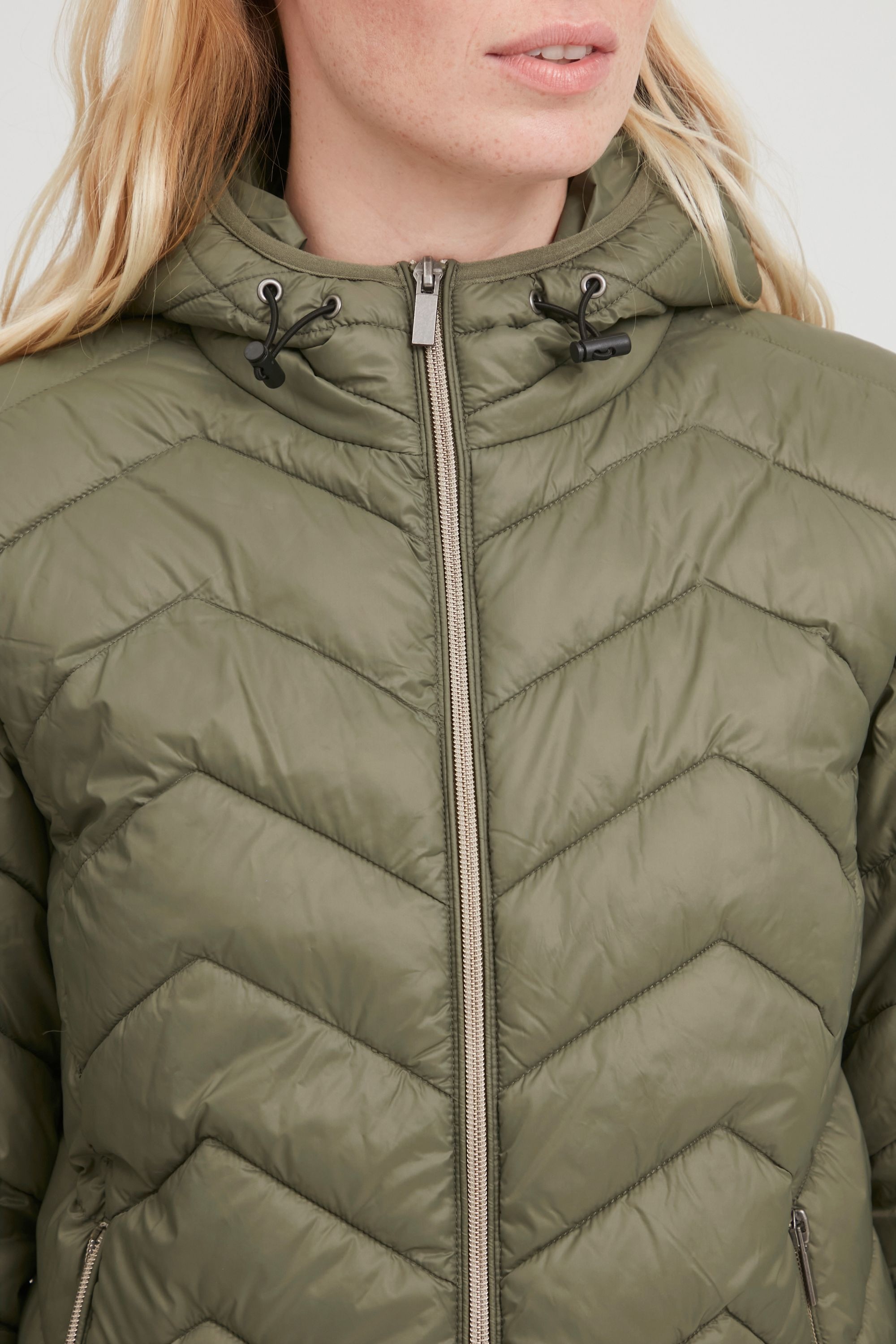 fransa Steppjacke »Steppjacke FRBapadding«, mit Kapuze