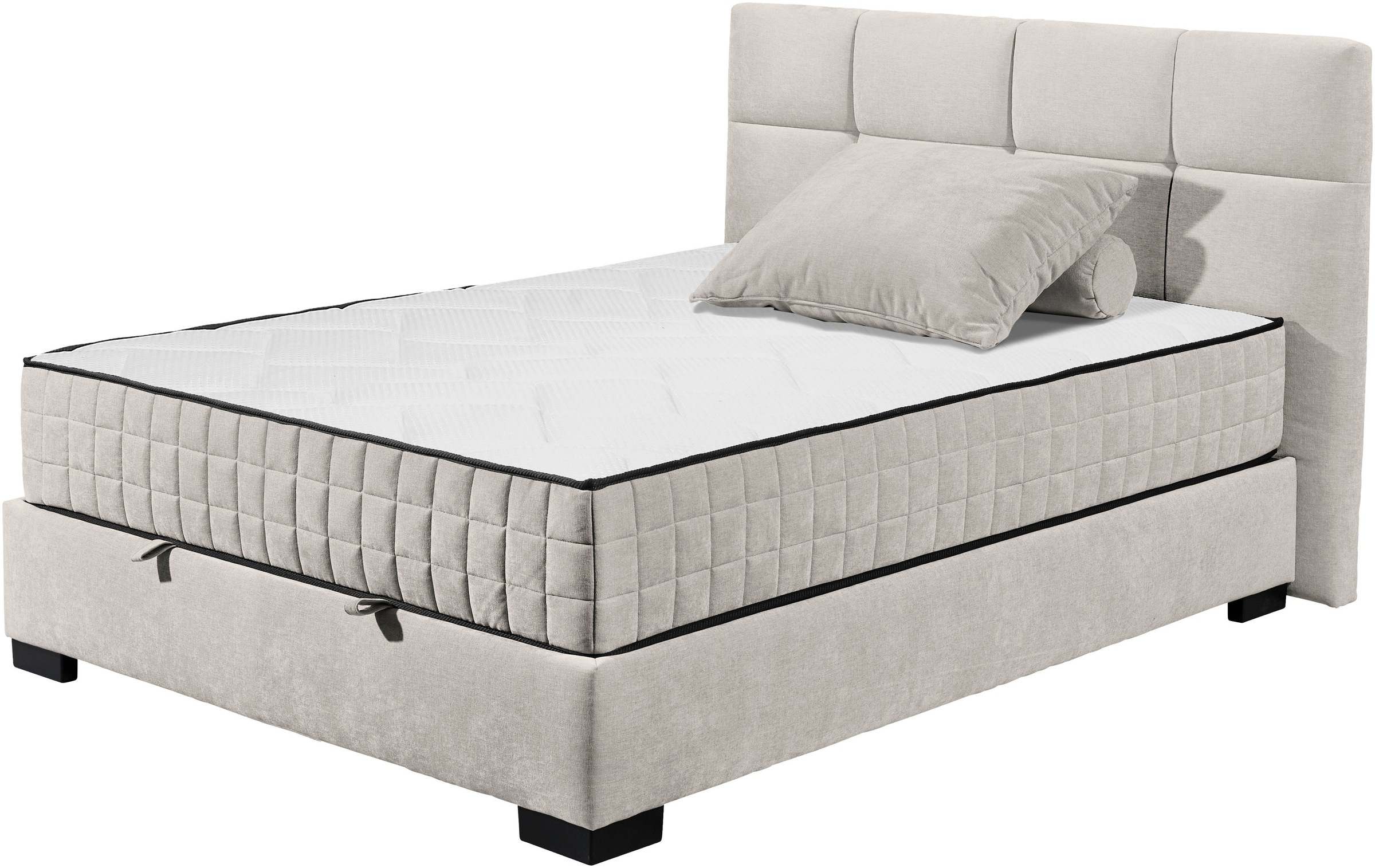 ED EXCITING DESIGN Boxbett »Nagol«, mit Bettkasten, mit Wendematratze, erhältlich in verschiedenen Breiten