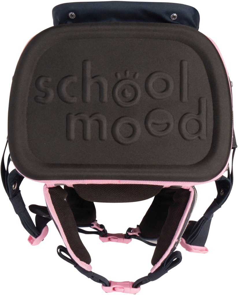 SCHOOL-MOOD® Schulranzen »Rebel Air+, Ella (Pony)«, retroreflektierende Flächen, aus recyceltem Material